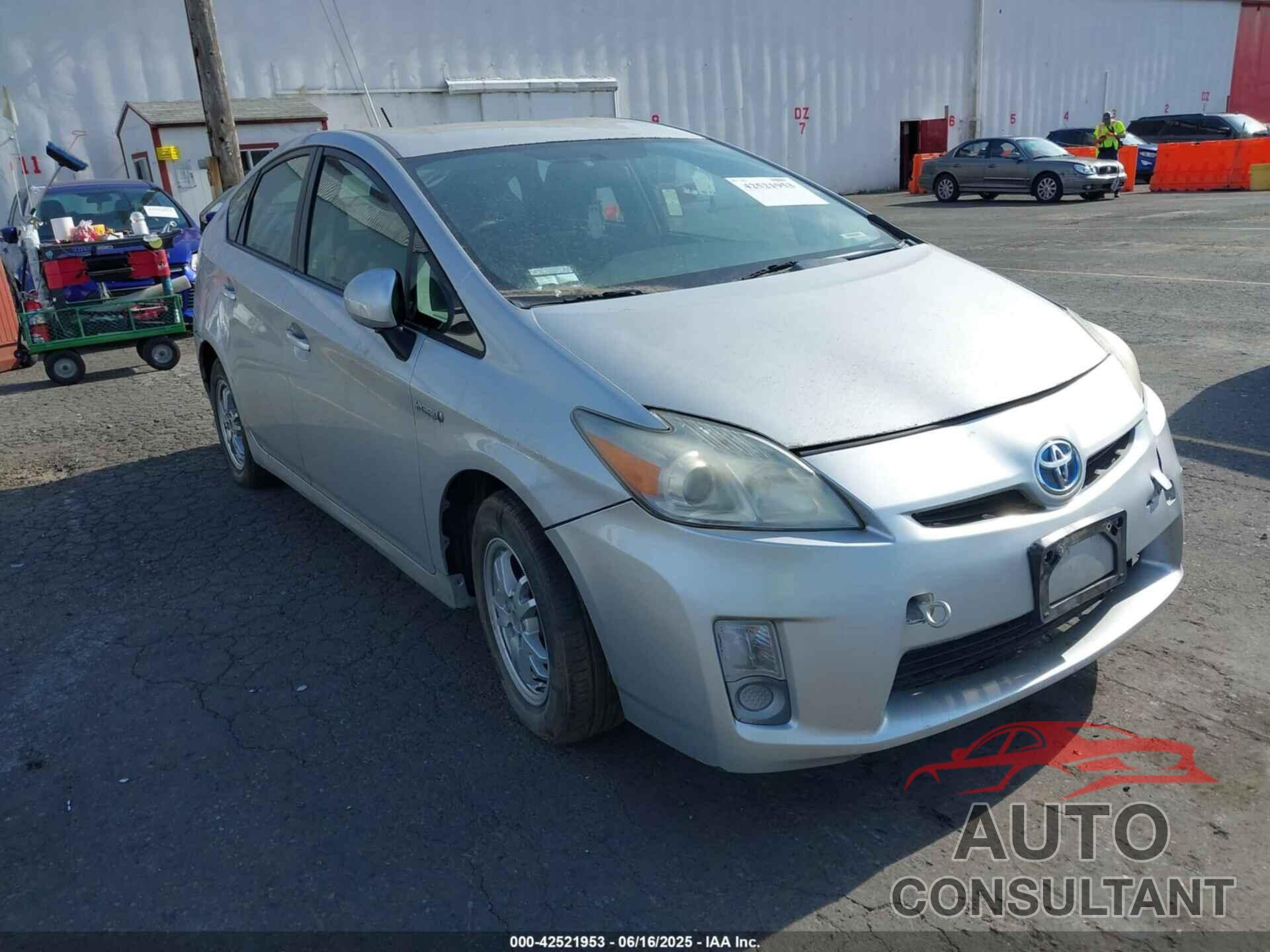 TOYOTA PRIUS 2011 - JTDKN3DU7B0279698