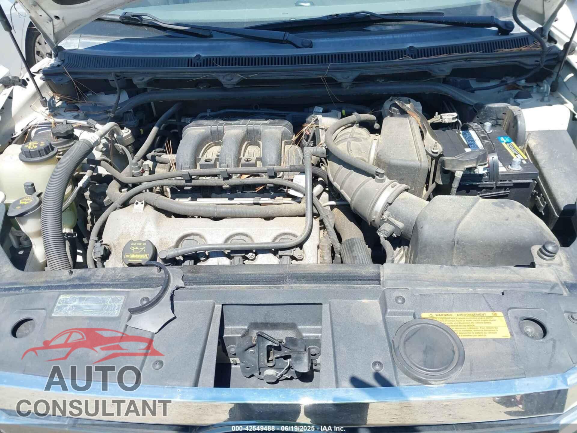 FORD FLEX 2011 - 2FMGK5DC0BBD33709