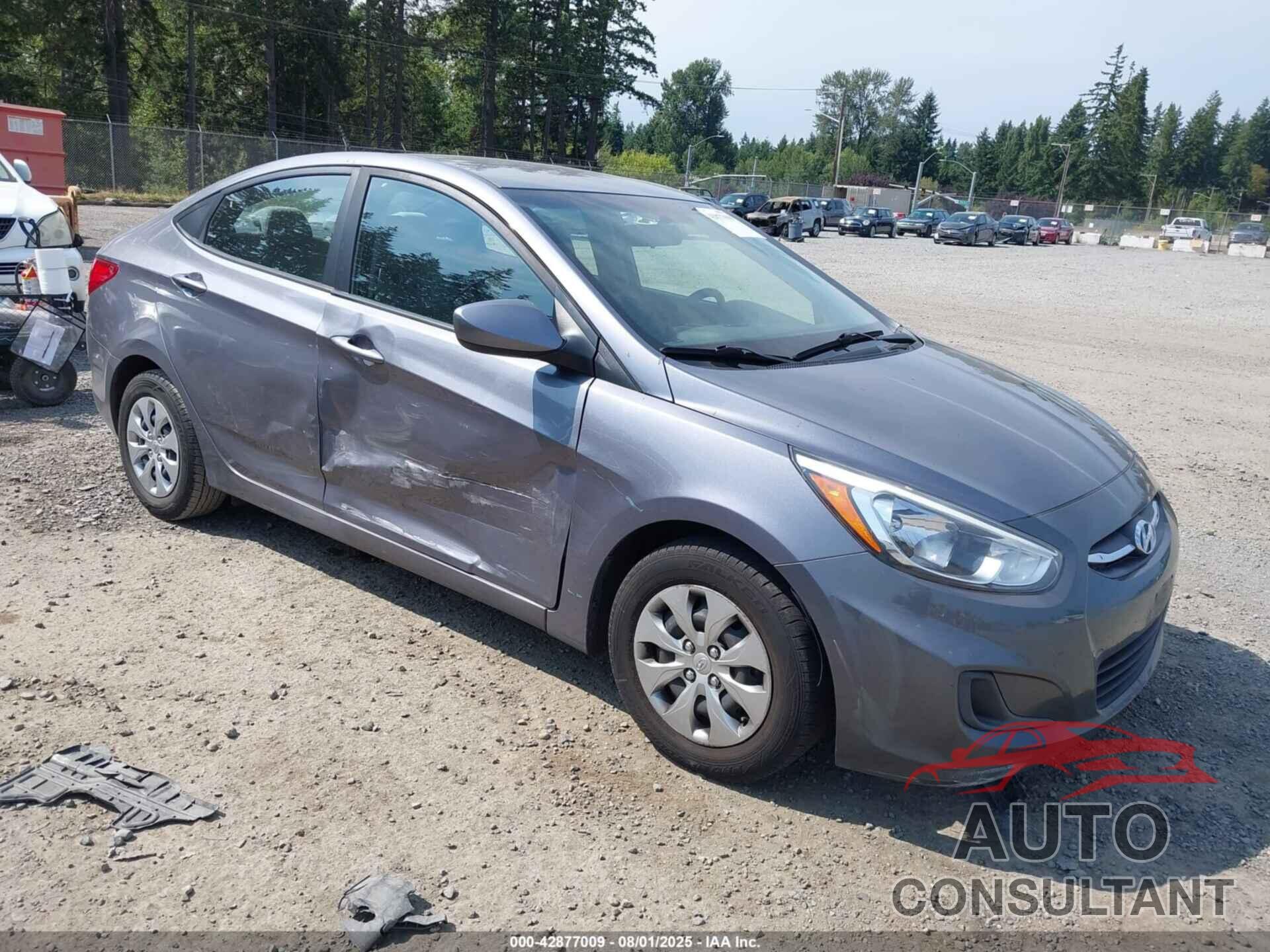 HYUNDAI ACCENT 2017 - KMHCT4AE7HU317988