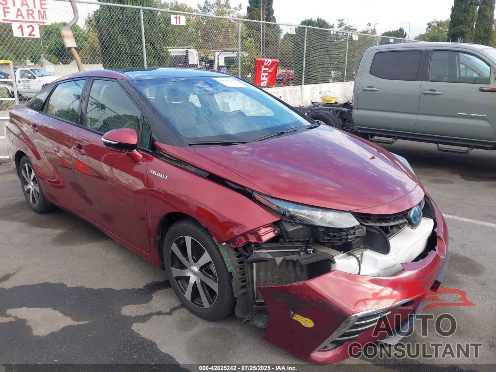TOYOTA MIRAI 2018 - JTDBVRBD2JA004965