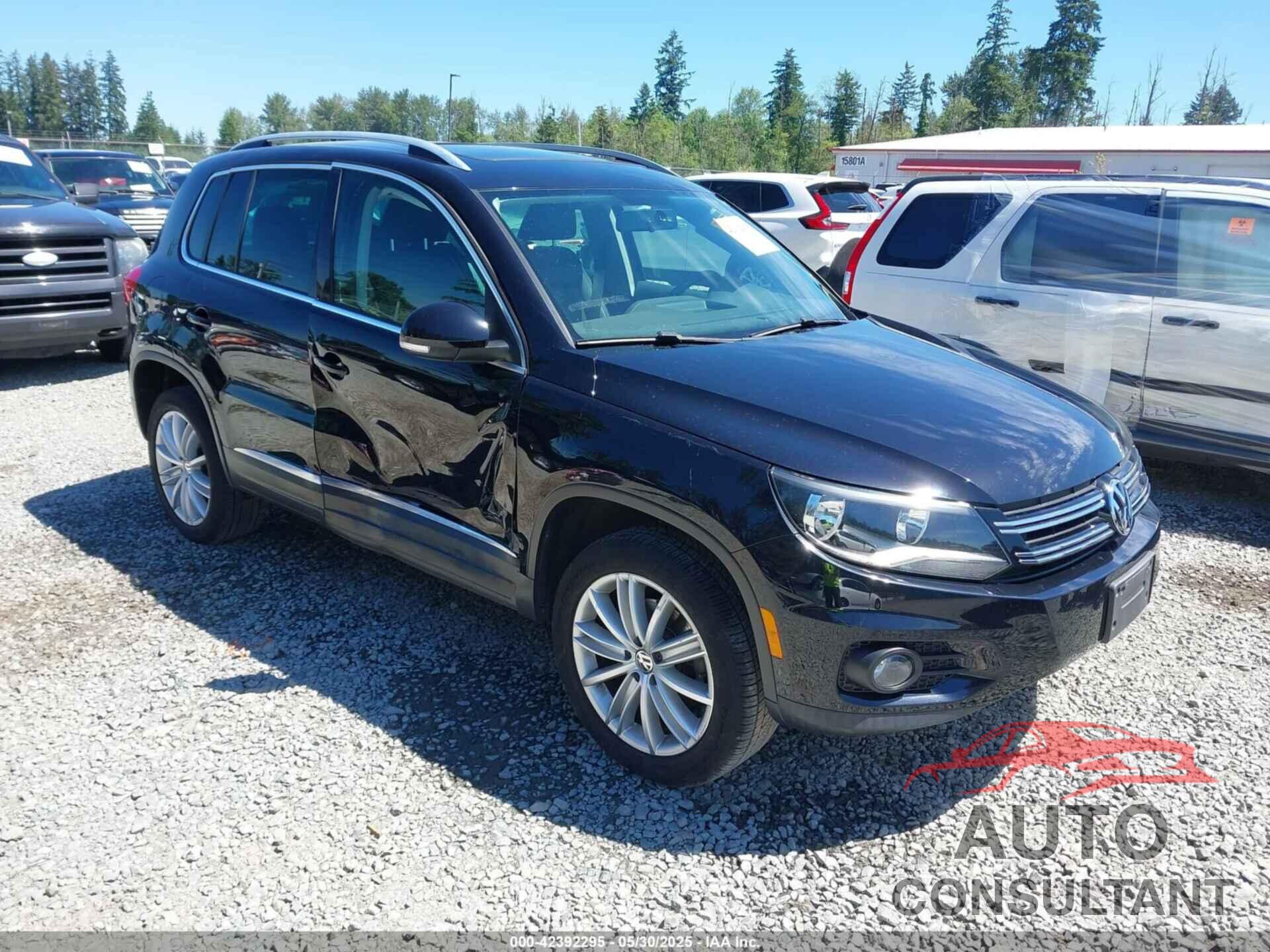 VOLKSWAGEN TIGUAN 2014 - WVGBV3AX3EW562241