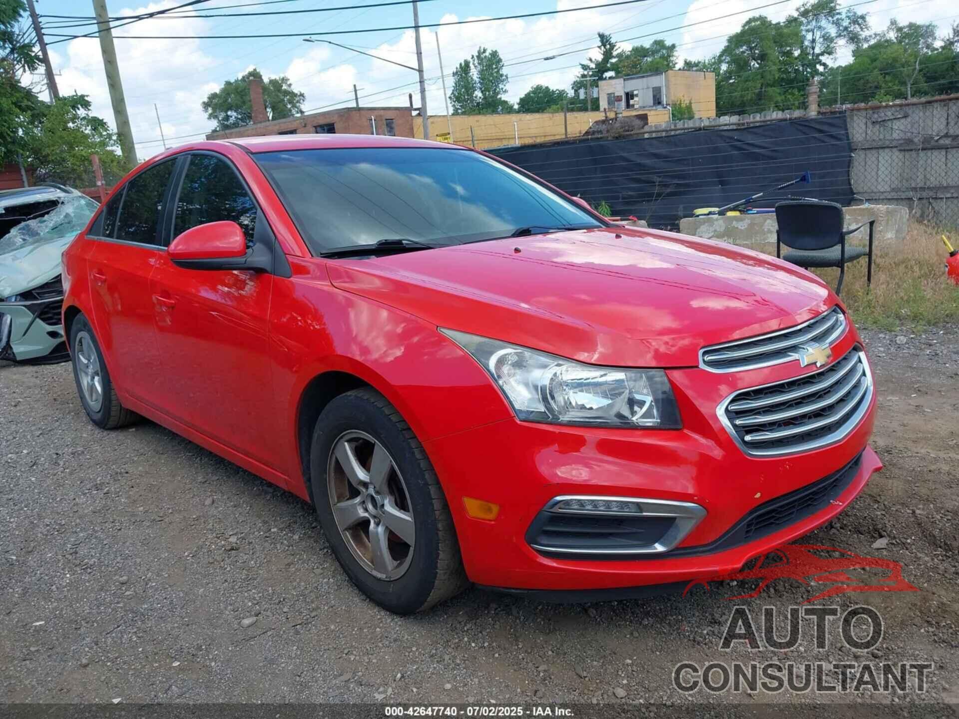 CHEVROLET CRUZE LIMITED 2016 - 1G1PE5SB1G7224609