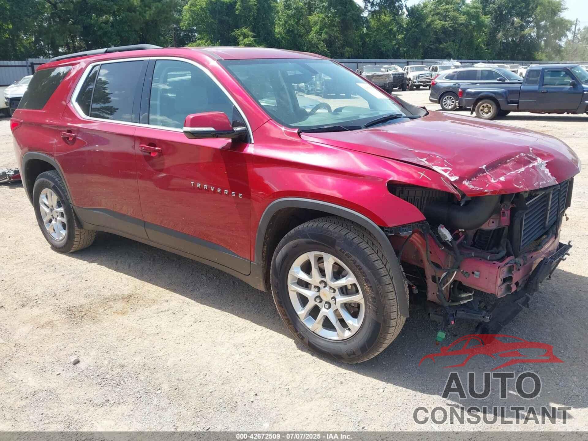 CHEVROLET TRAVERSE 2019 - 1GNERGKW7KJ186923