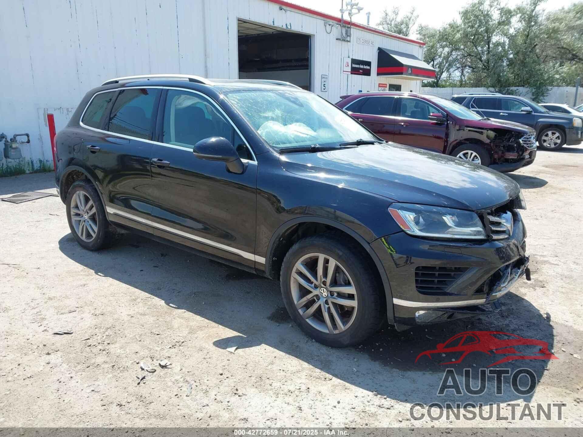 VOLKSWAGEN TOUAREG 2016 - WVGEF9BP6GD011893