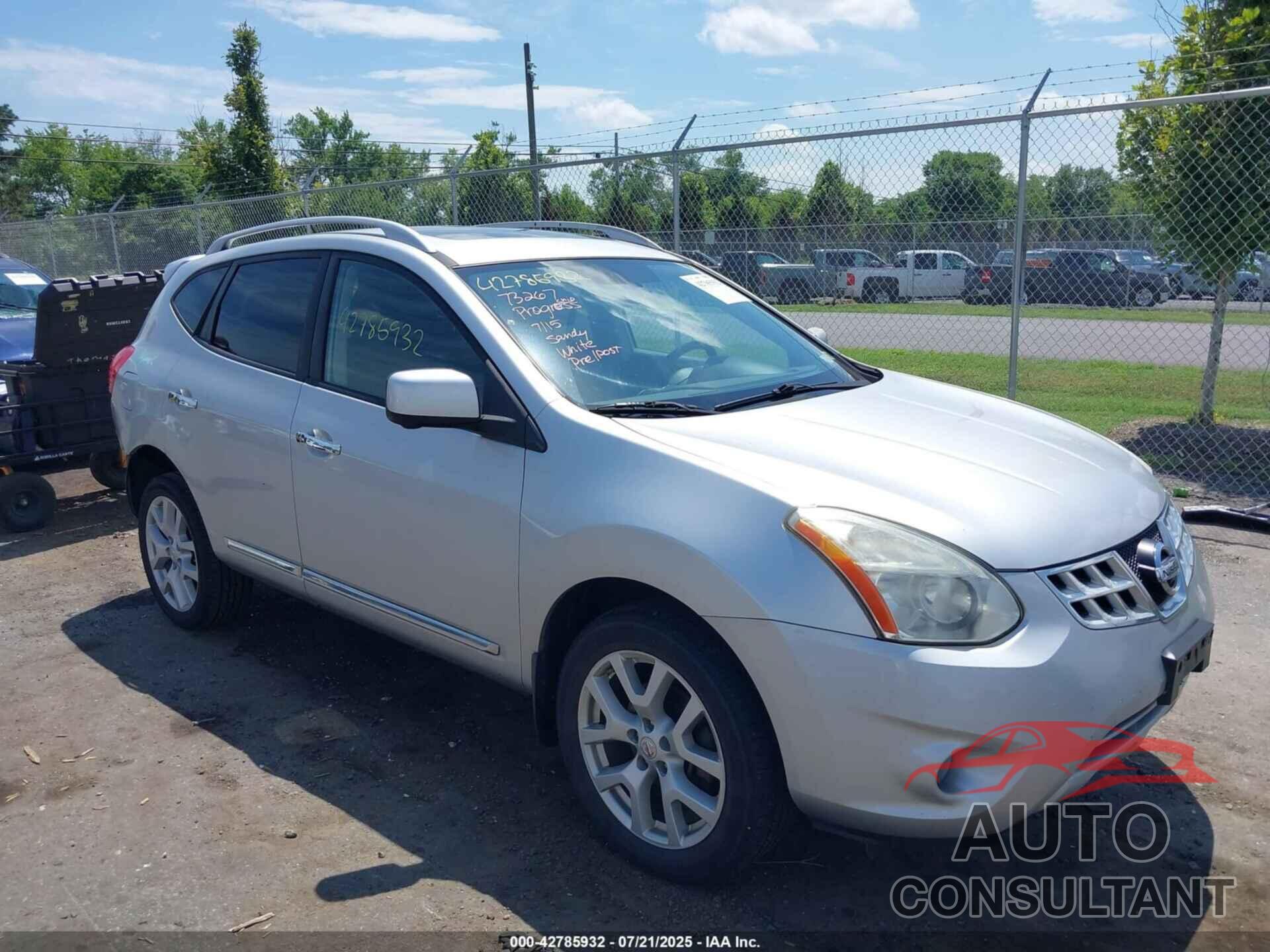 NISSAN ROGUE 2012 - JN8AS5MT2CW256033
