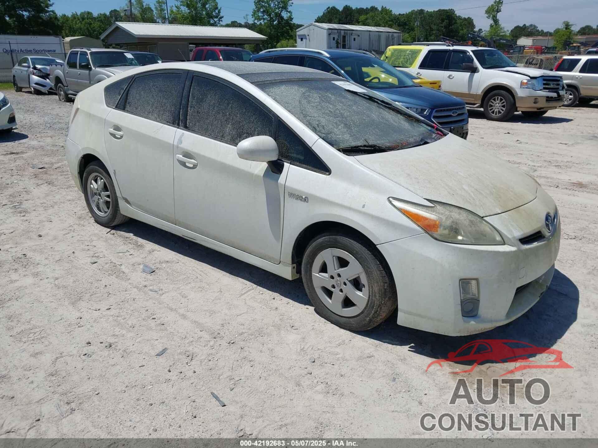 TOYOTA PRIUS 2010 - JTDKN3DU8A0095918