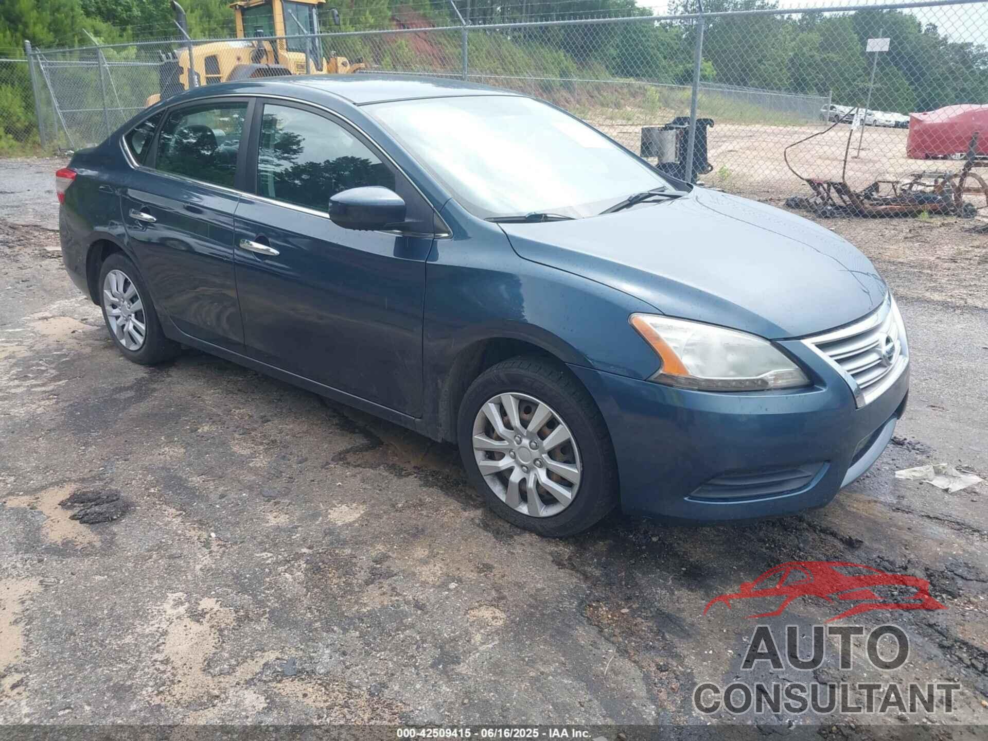 NISSAN SENTRA 2013 - 1N4AB7AP8DN908908