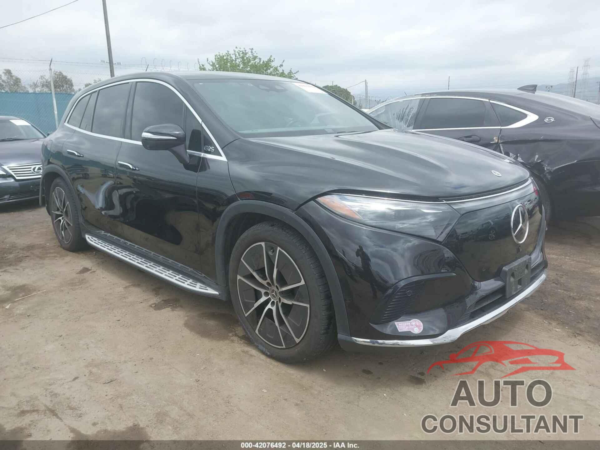 MERCEDES-BENZ EQS 450+ SUV 2023 - 4JGDM2DB8PA009820