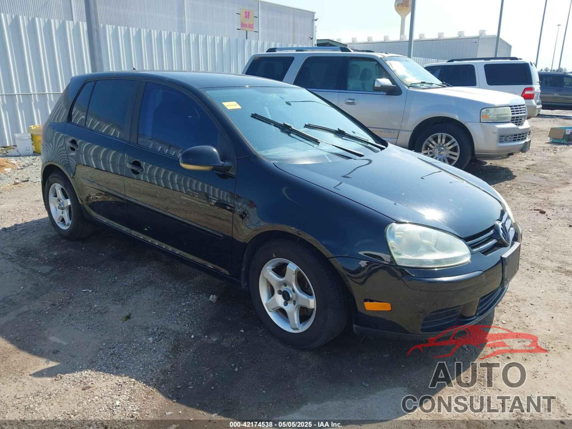 VOLKSWAGEN RABBIT 2009 - WVWDA71KX9W141224