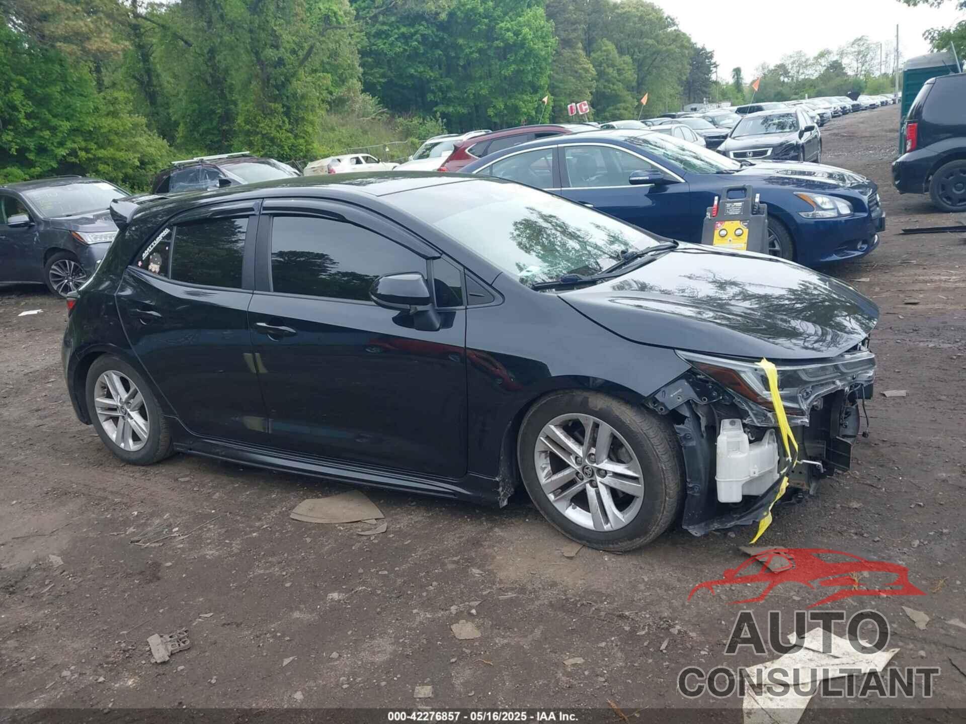TOYOTA COROLLA 2019 - JTNK4RBE5K3053574