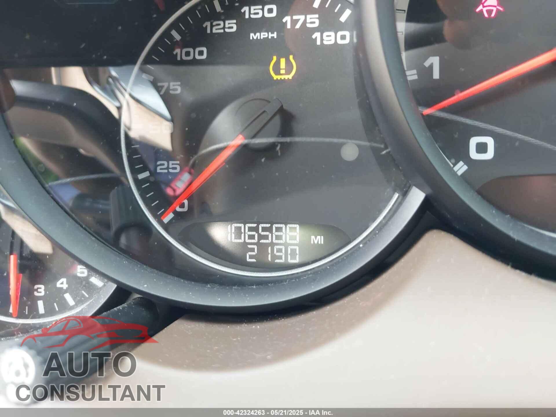 PORSCHE CAYENNE 2012 - WP1AC2A29CLA80486