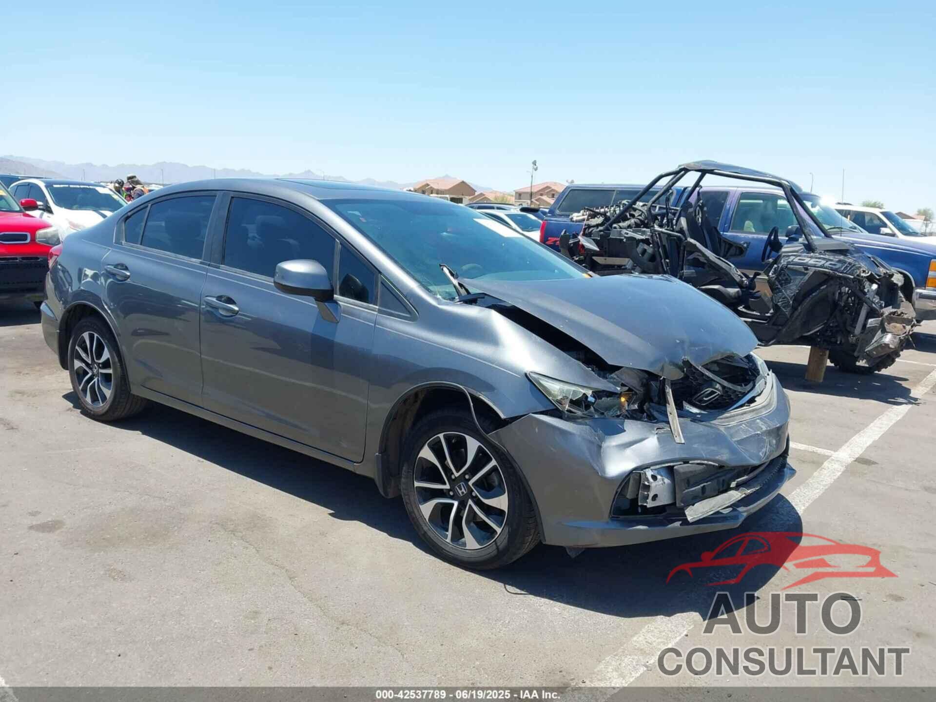 HONDA CIVIC 2013 - 19XFB2F81DE205076