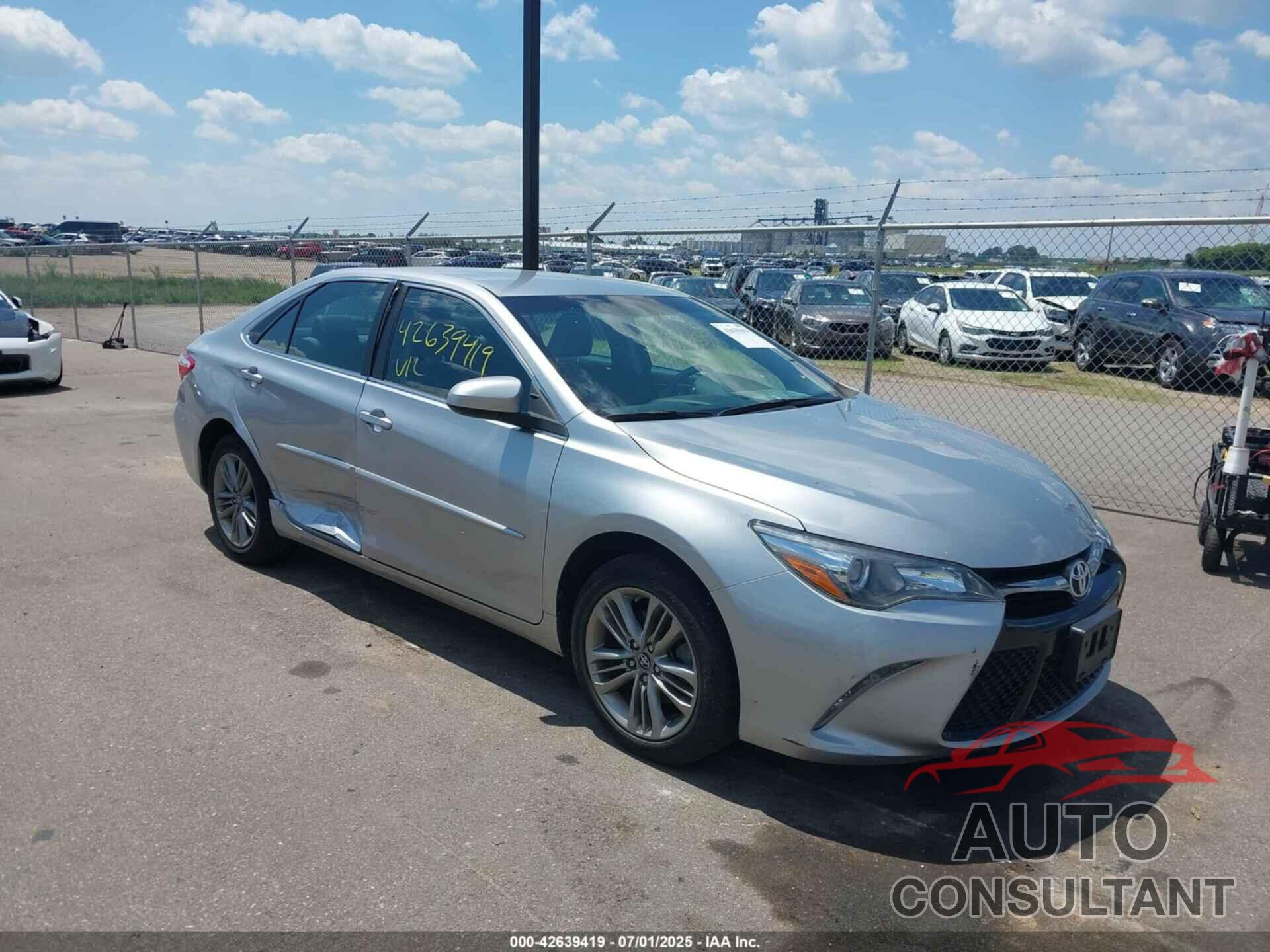 TOYOTA CAMRY 2017 - 4T1BF1FK3HU619228
