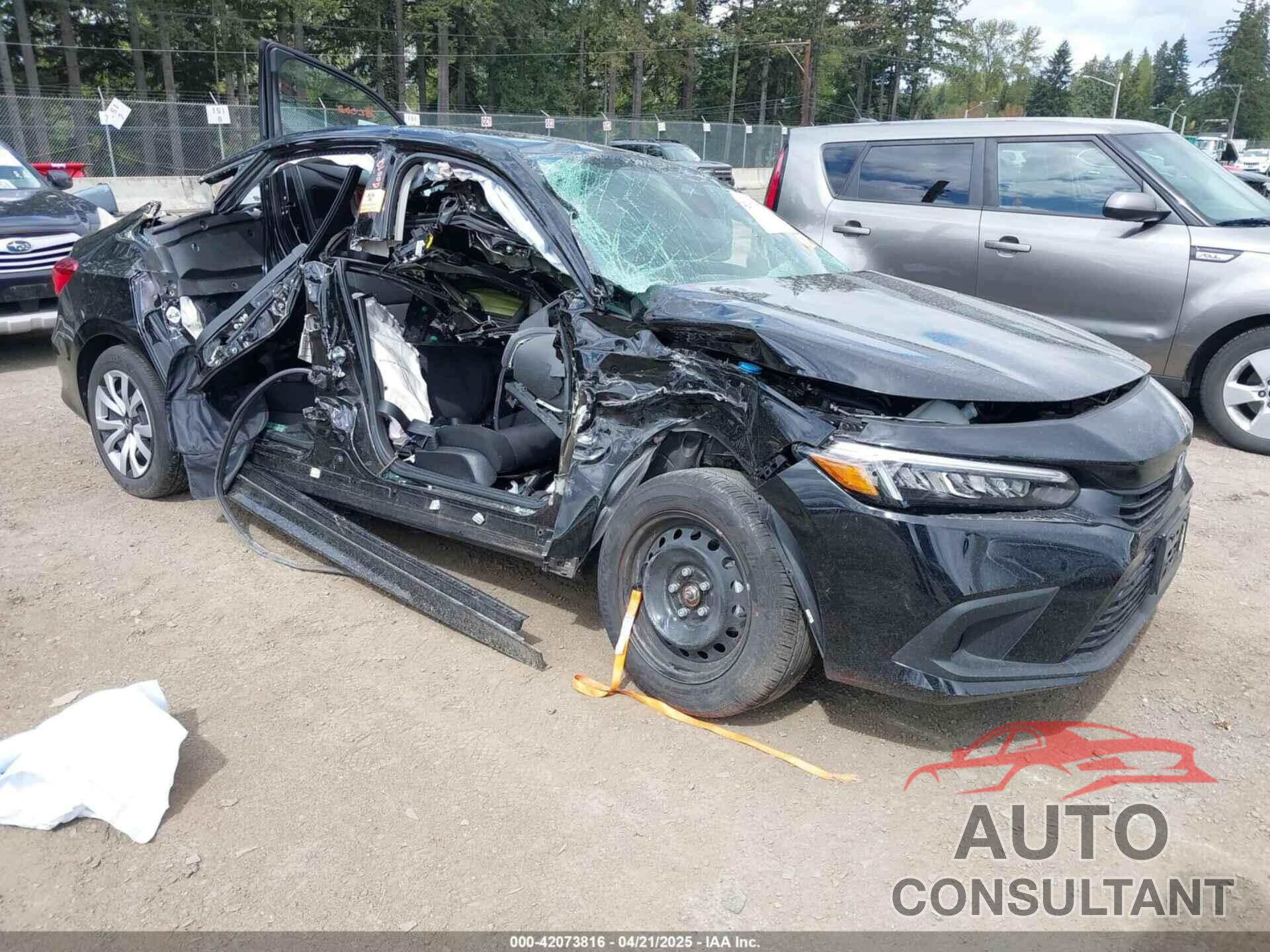 HONDA CIVIC 2022 - 2HGFE2F21NH548383