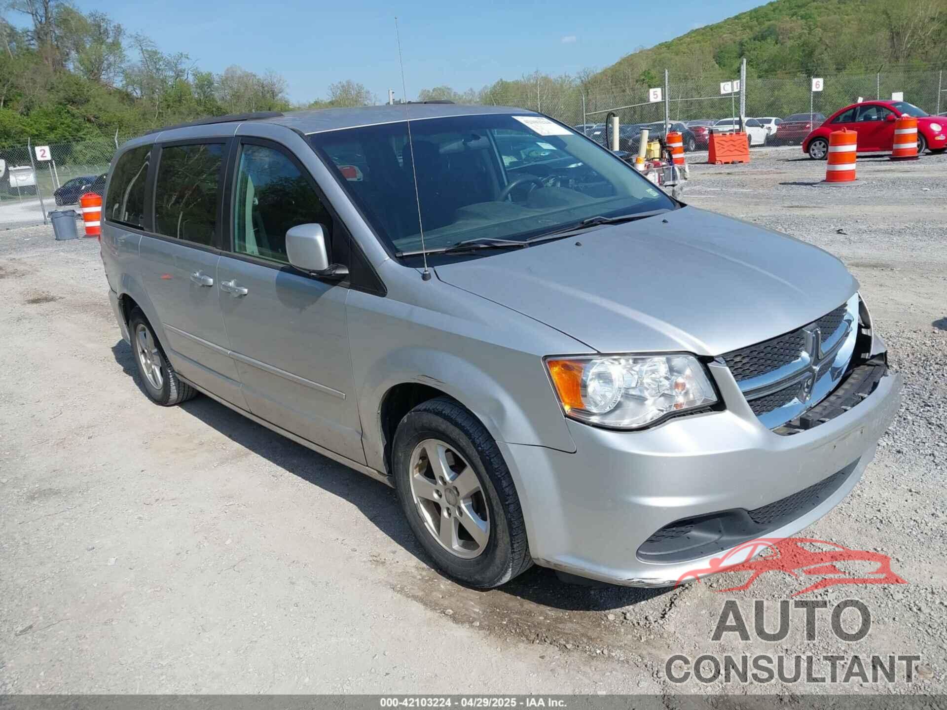 DODGE GRAND CARAVAN 2012 - 2C4RDGCG0CR284124