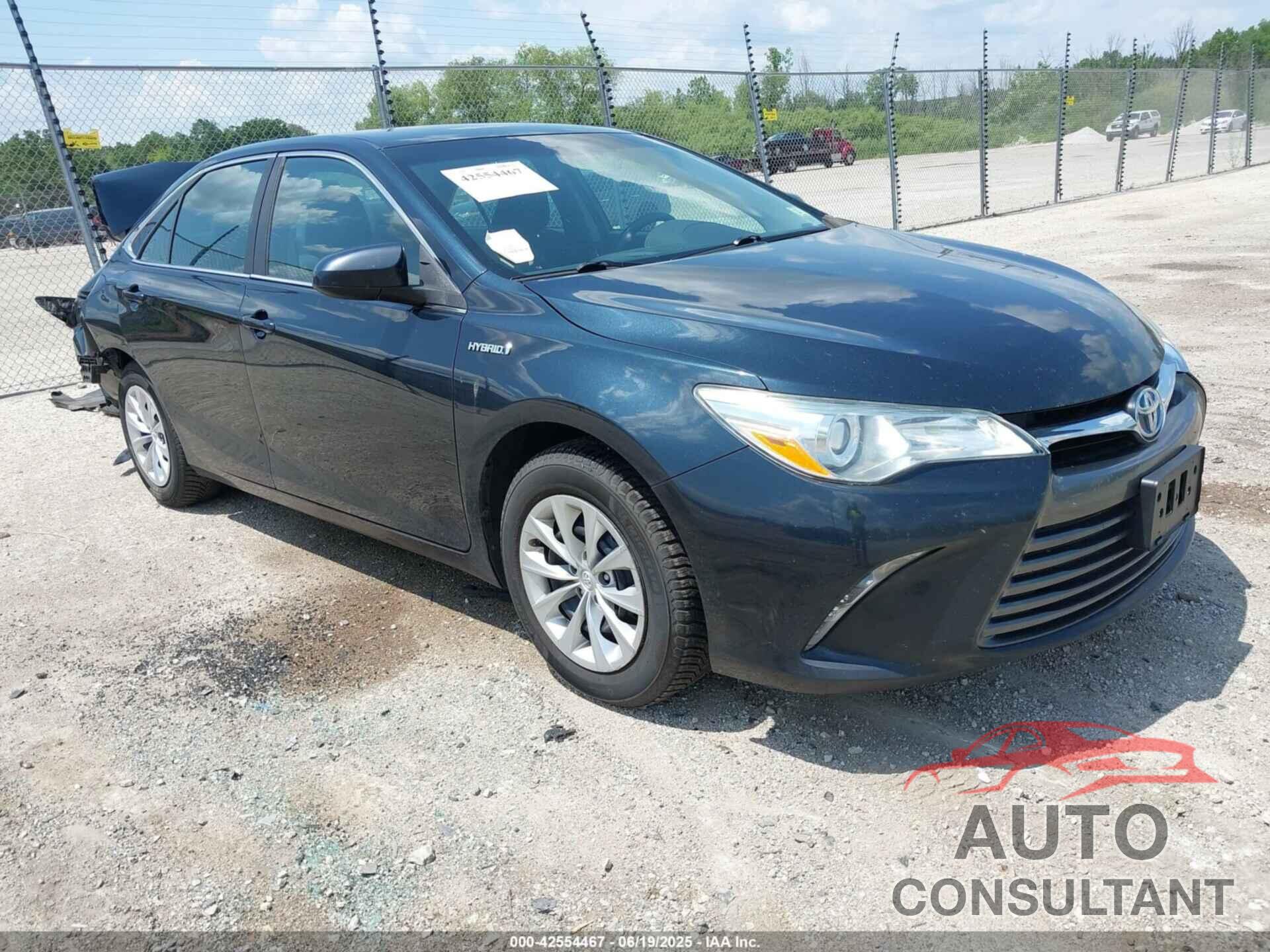 TOYOTA CAMRY HYBRID 2017 - 4T1BD1FK1HU205886