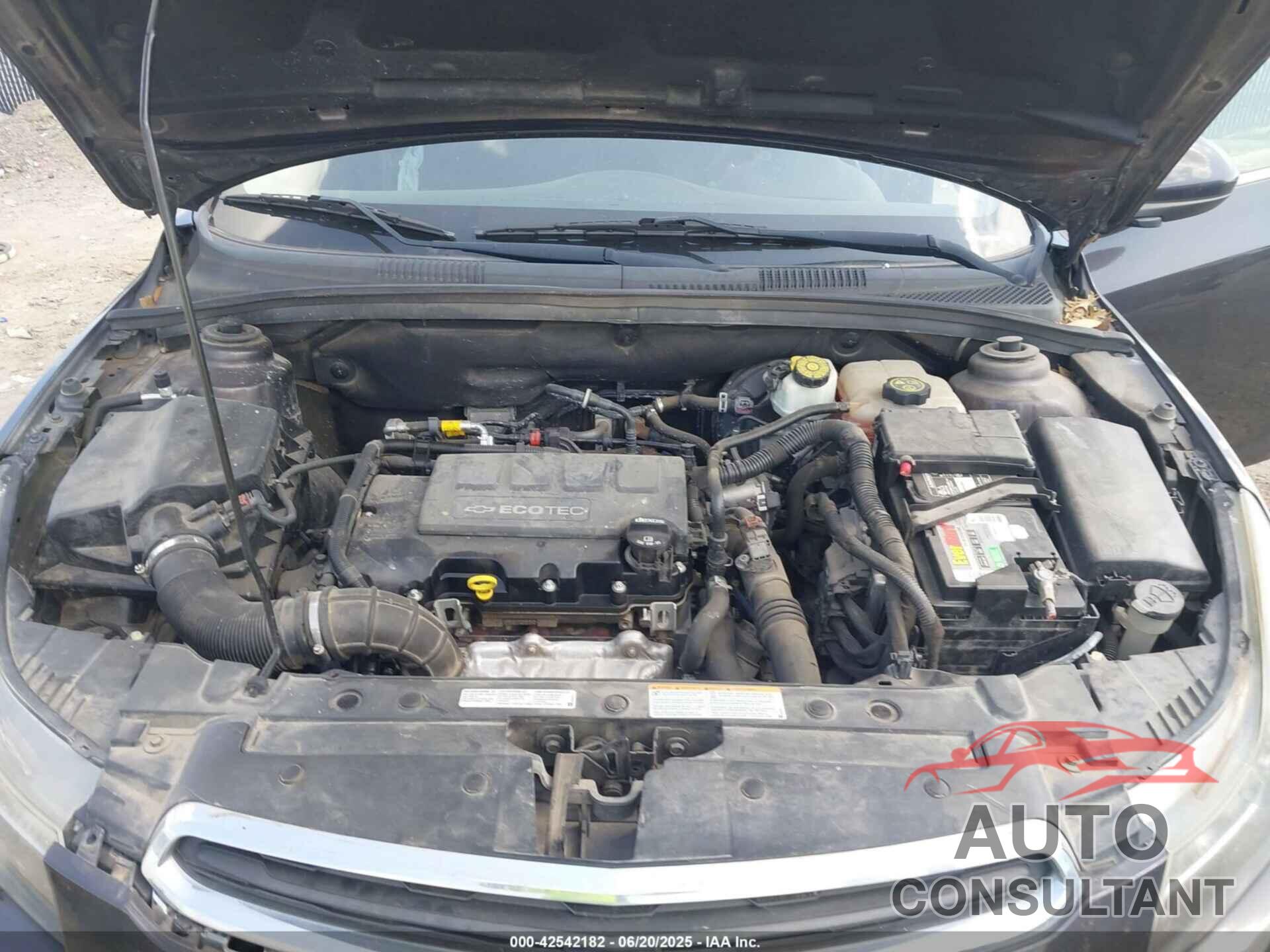 CHEVROLET CRUZE 2015 - 1G1PC5SBXF7223964