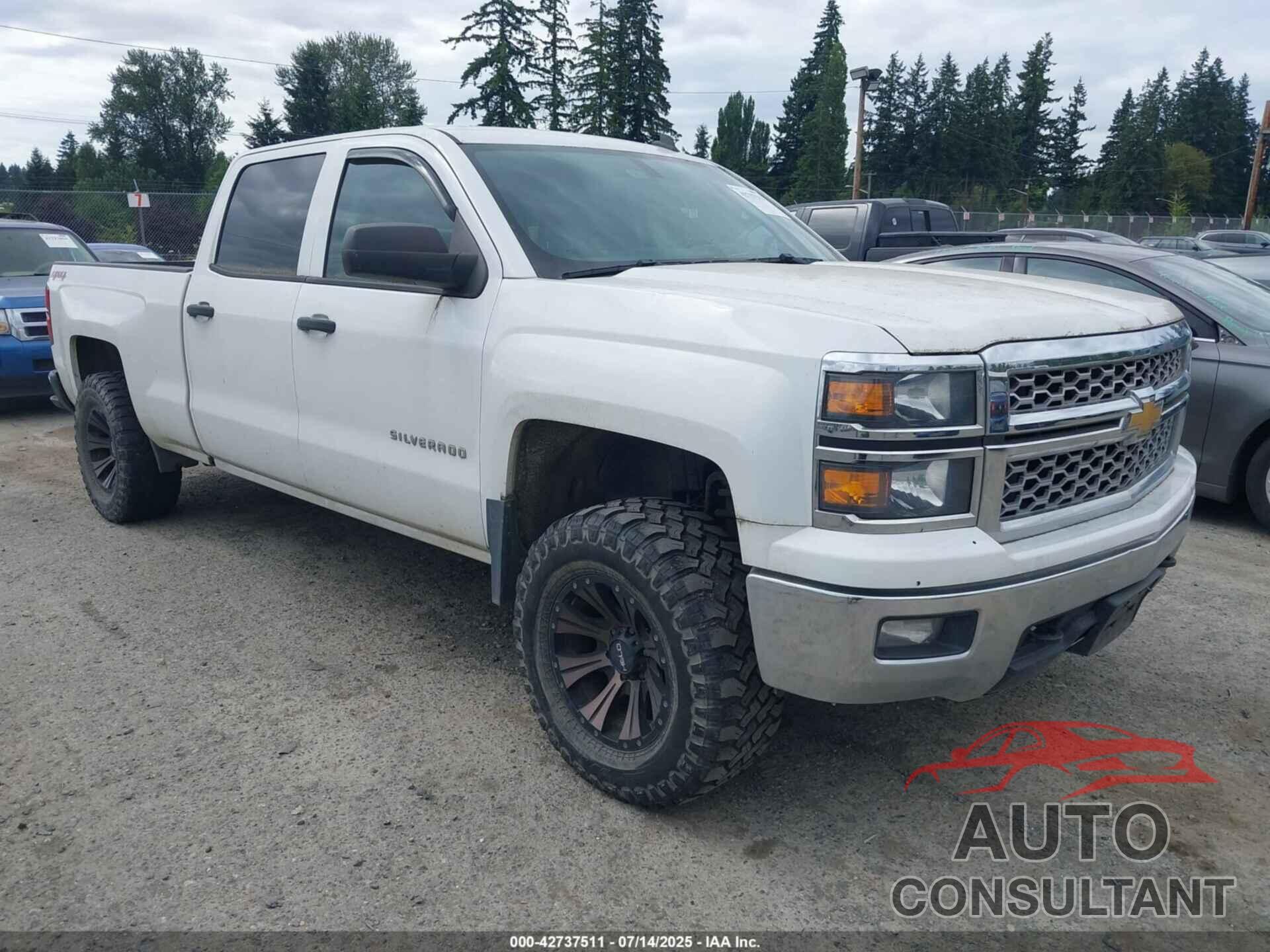 CHEVROLET SILVERADO 1500 2014 - 3GCUKREC6EG543696