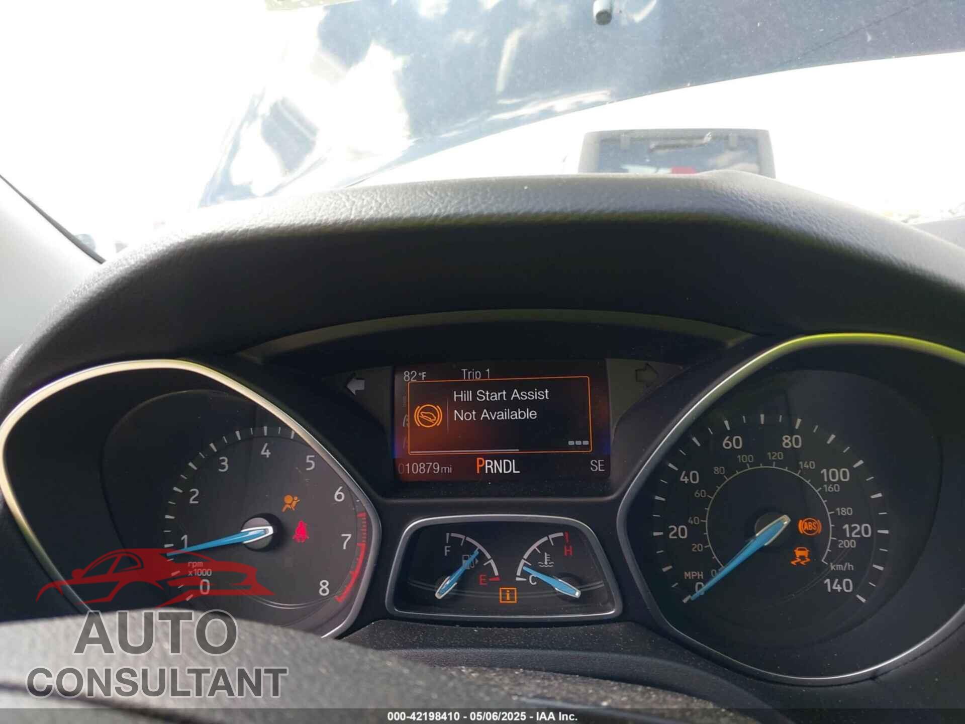 FORD FOCUS 2017 - 1FADP3F20HL346606