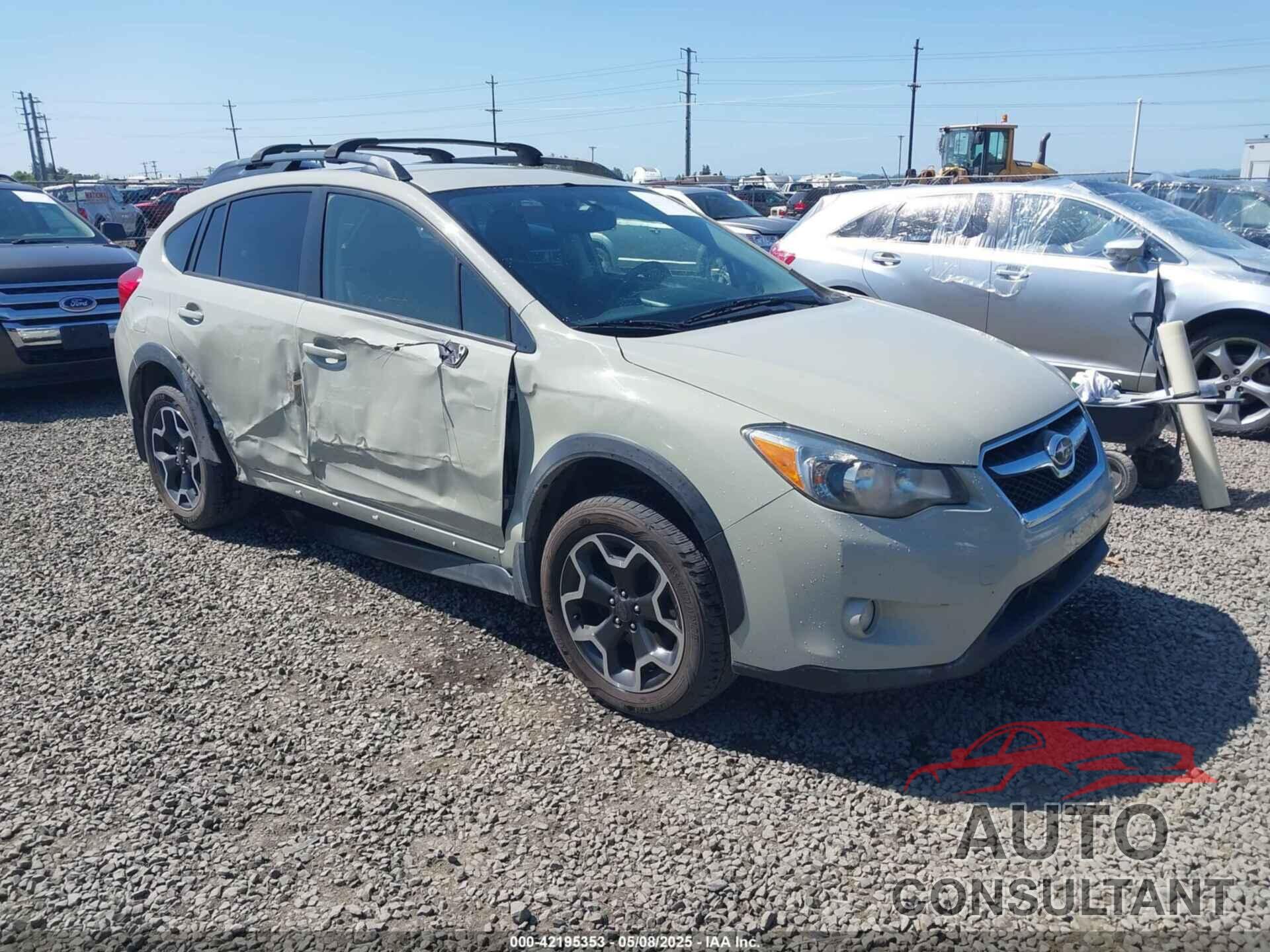 SUBARU XV CROSSTREK 2014 - JF2GPAGC5E8227498