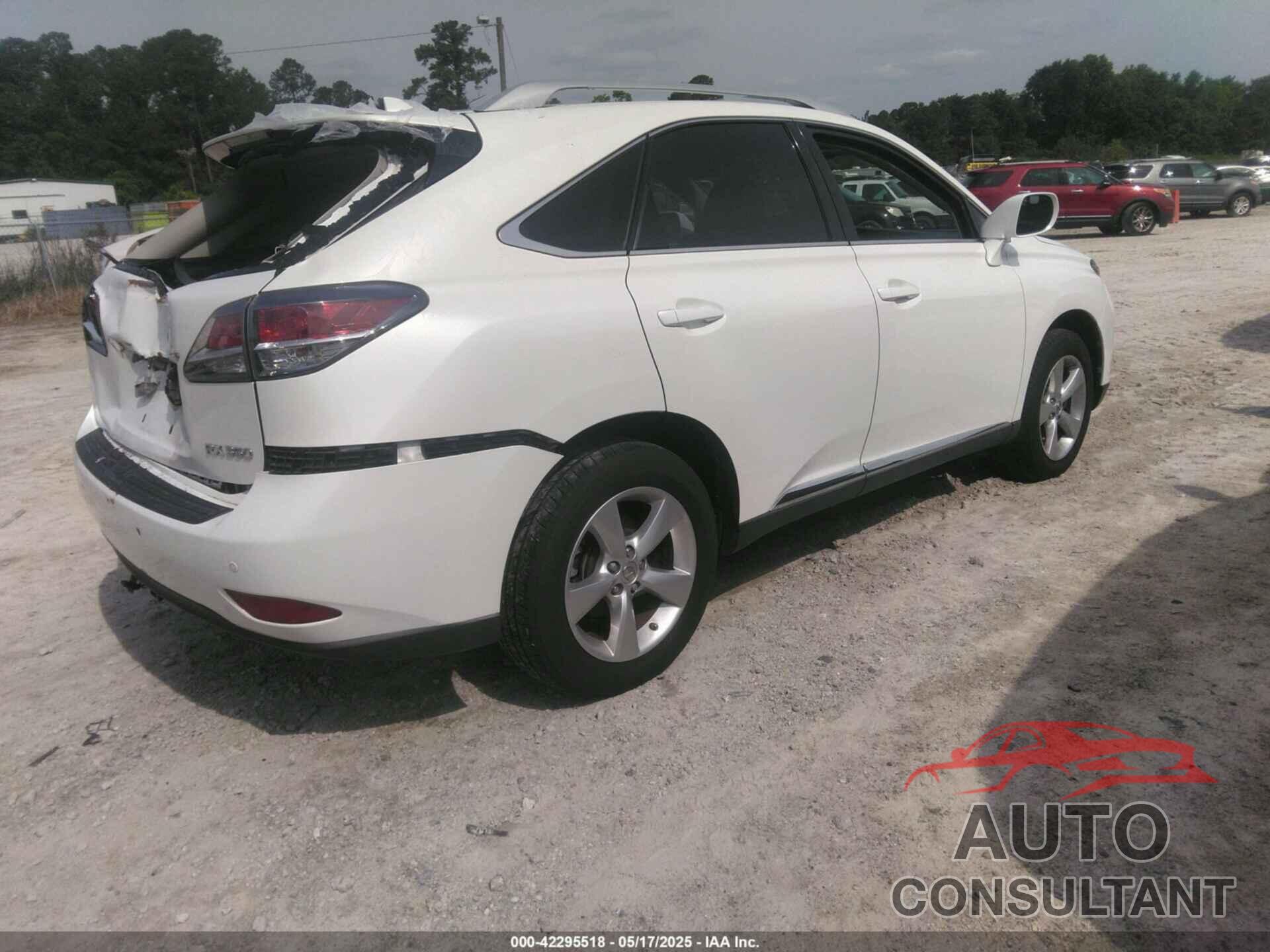 LEXUS RX 350 2014 - 2T2BK1BA2EC246927