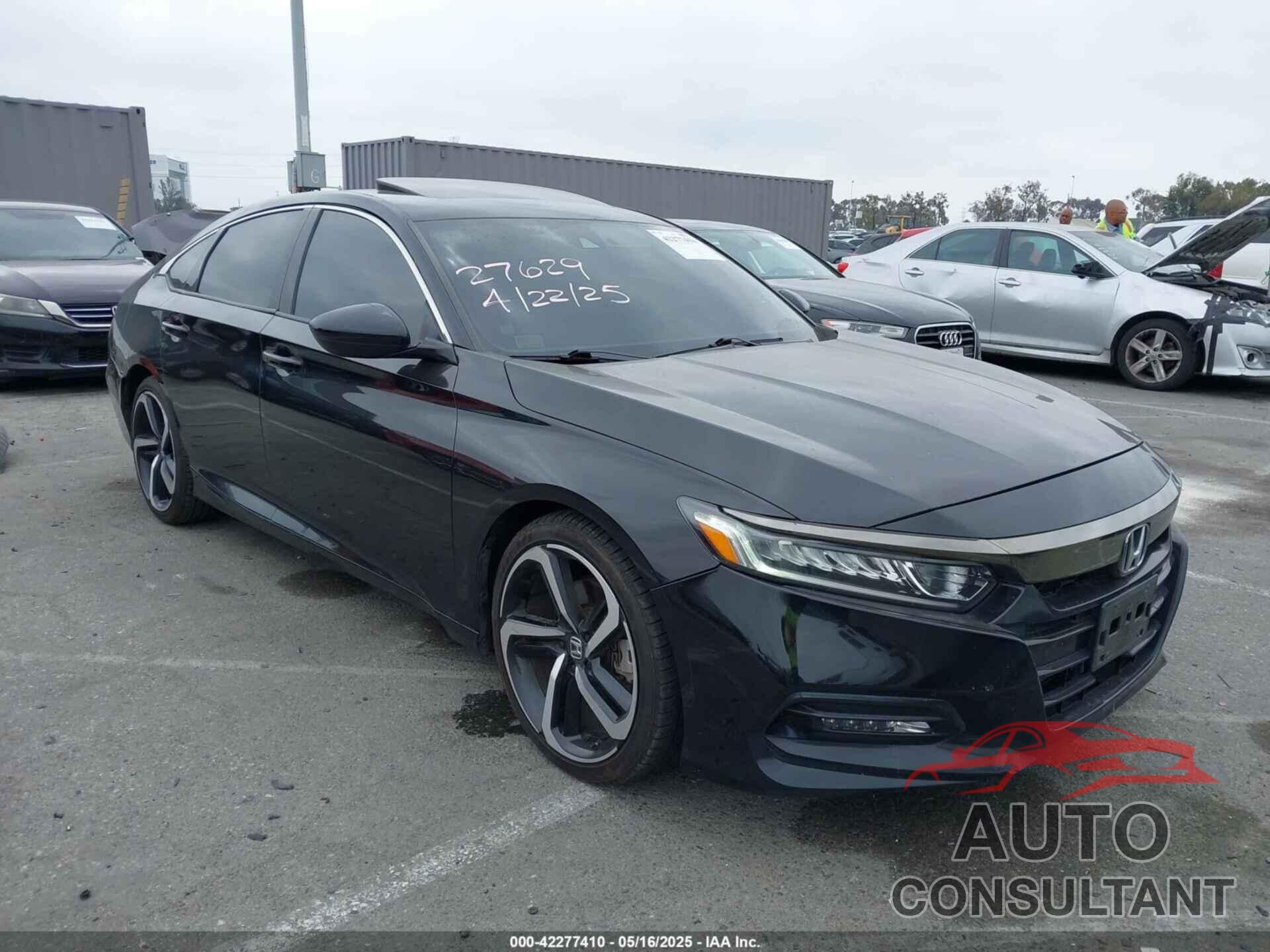 HONDA ACCORD 2018 - 1HGCV2F31JA051936