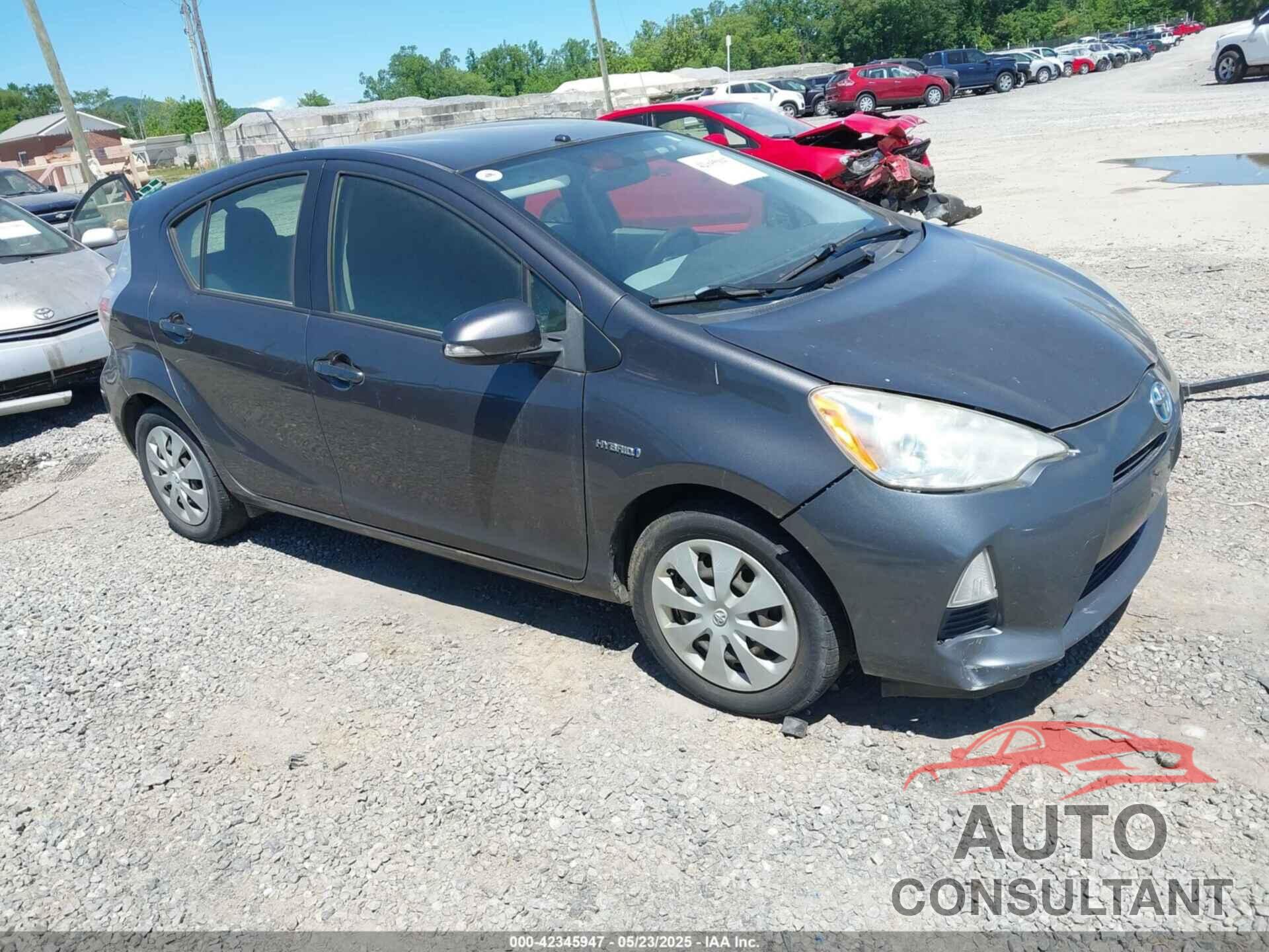 TOYOTA PRIUS C 2012 - JTDKDTB38C1013132