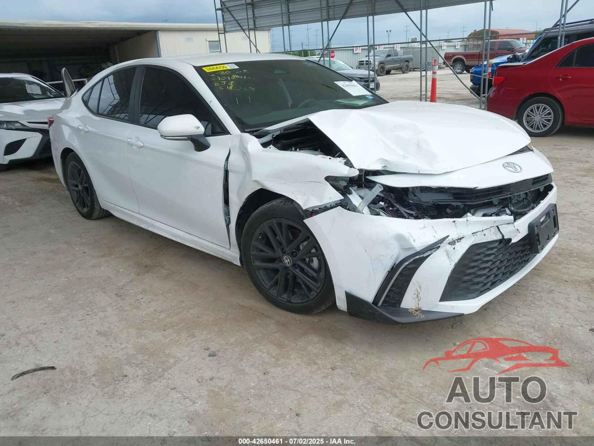TOYOTA CAMRY 2025 - 4T1DAACK7SU518647