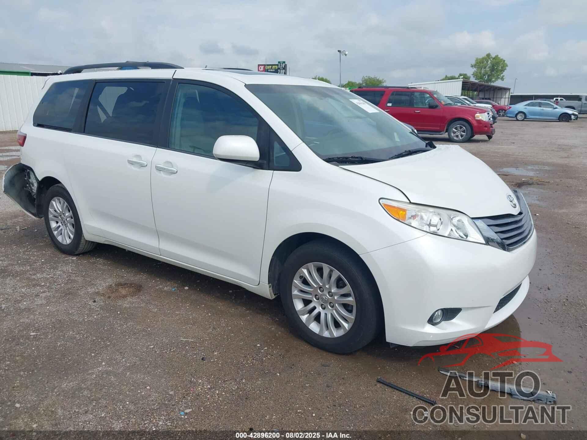 TOYOTA SIENNA 2015 - 5TDYK3DC1FS530972