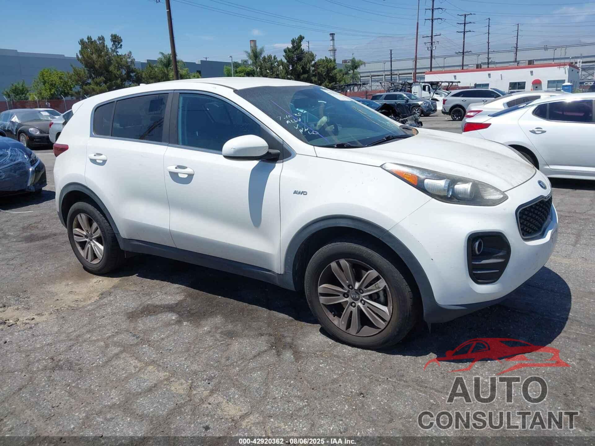 KIA SPORTAGE 2019 - KNDPMCAC8K7511964