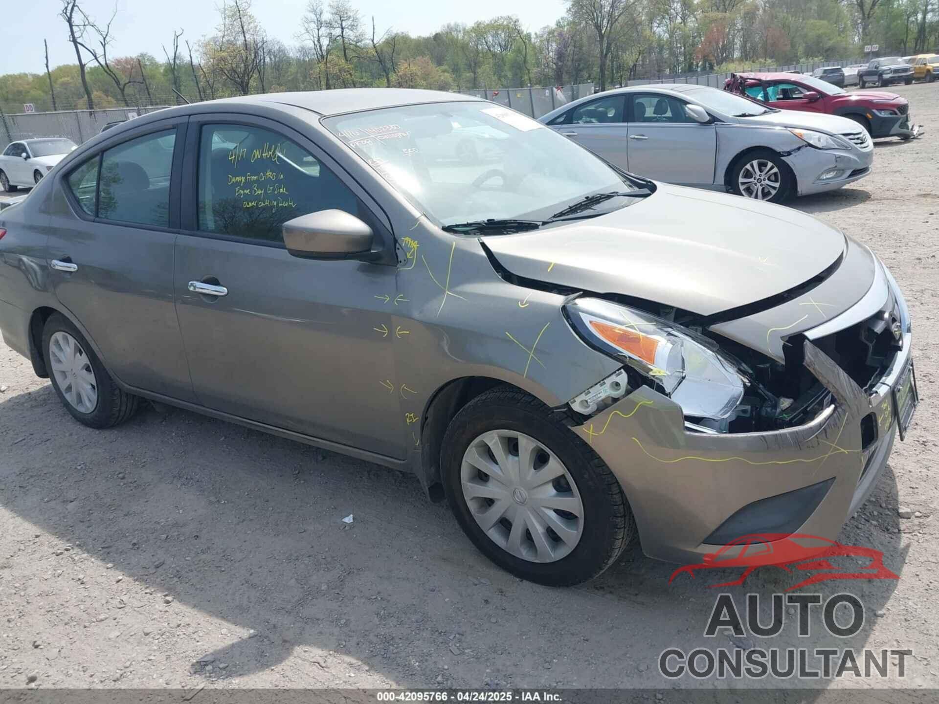 NISSAN VERSA 2015 - 3N1CN7AP2FL947350