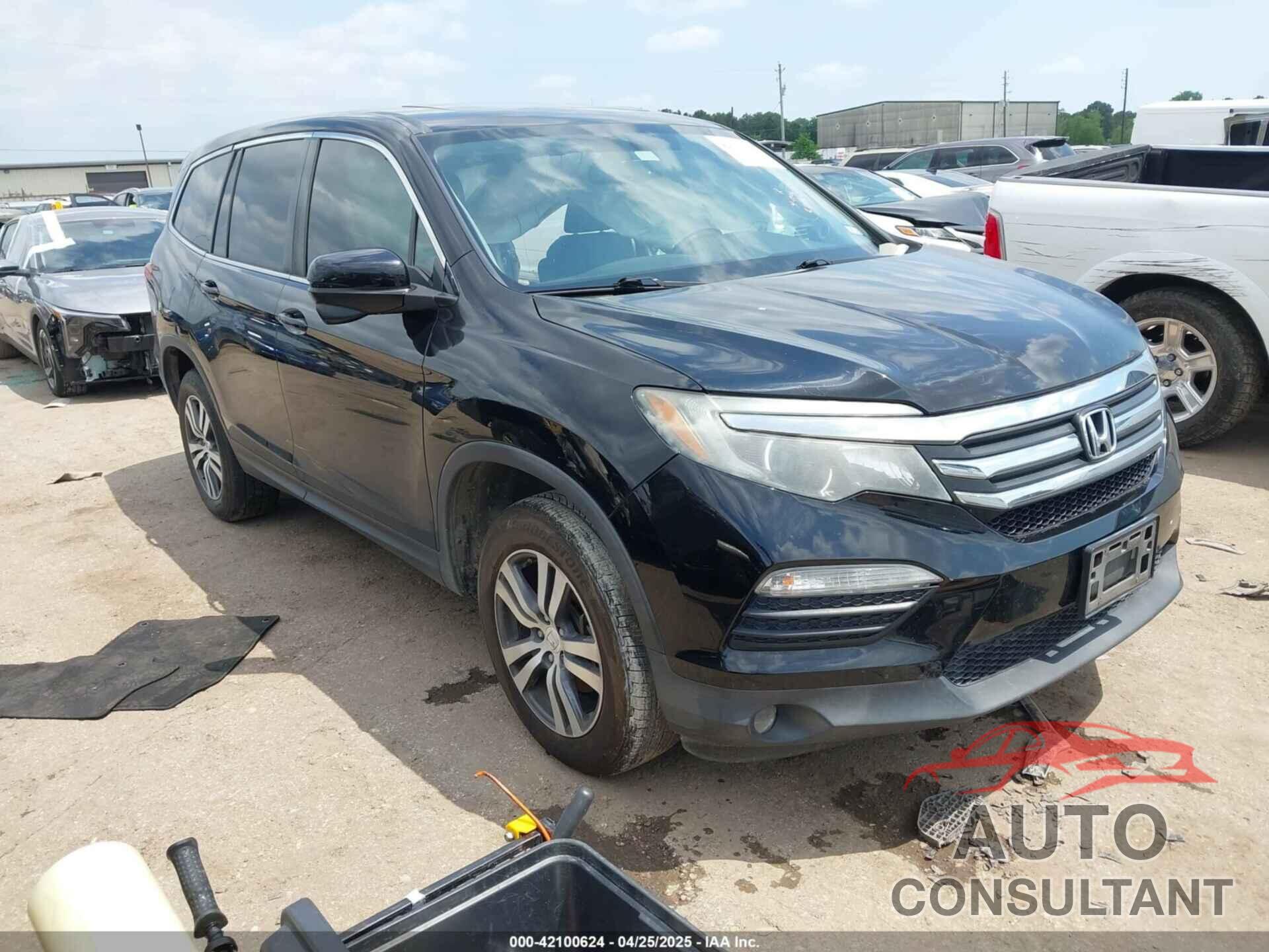 HONDA PILOT 2017 - 5FNYF5H52HB010752