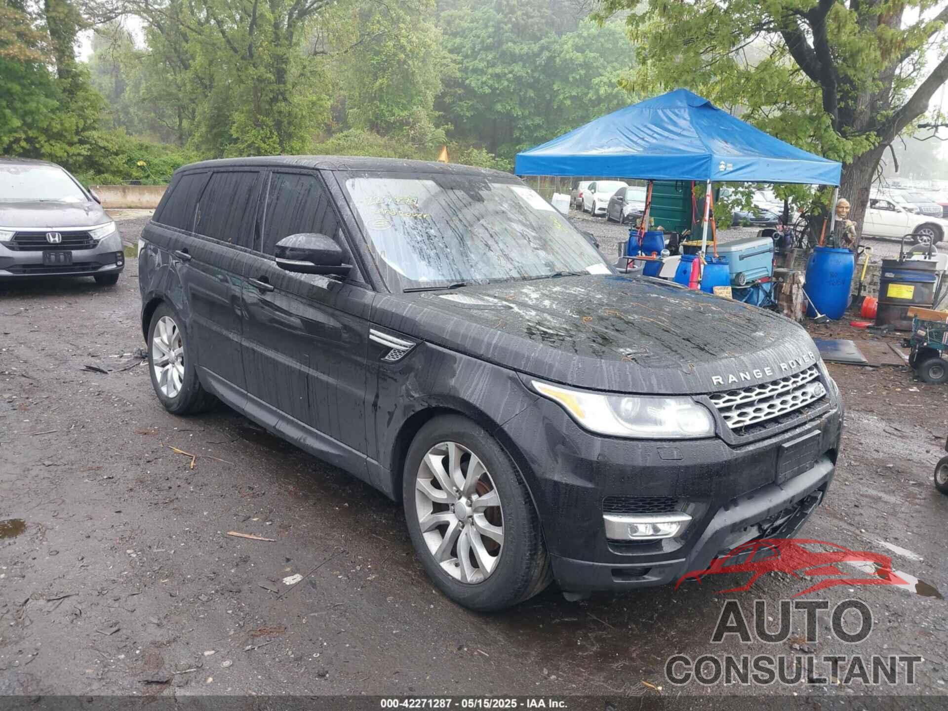 LAND ROVER RANGE ROVER SPORT 2016 - SALWR2PF3GA598281
