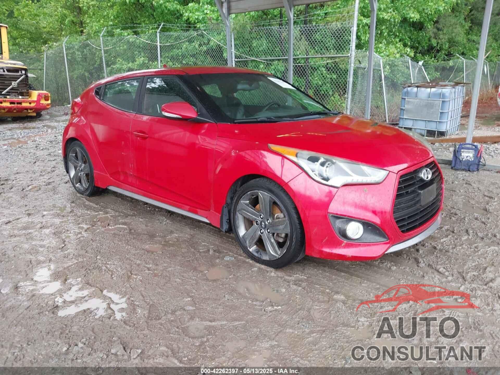 HYUNDAI VELOSTER 2014 - KMHTC6AE1EU201371