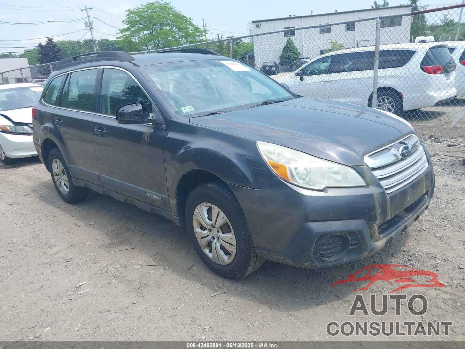 SUBARU OUTBACK 2013 - 4S4BRBAC4D3265152