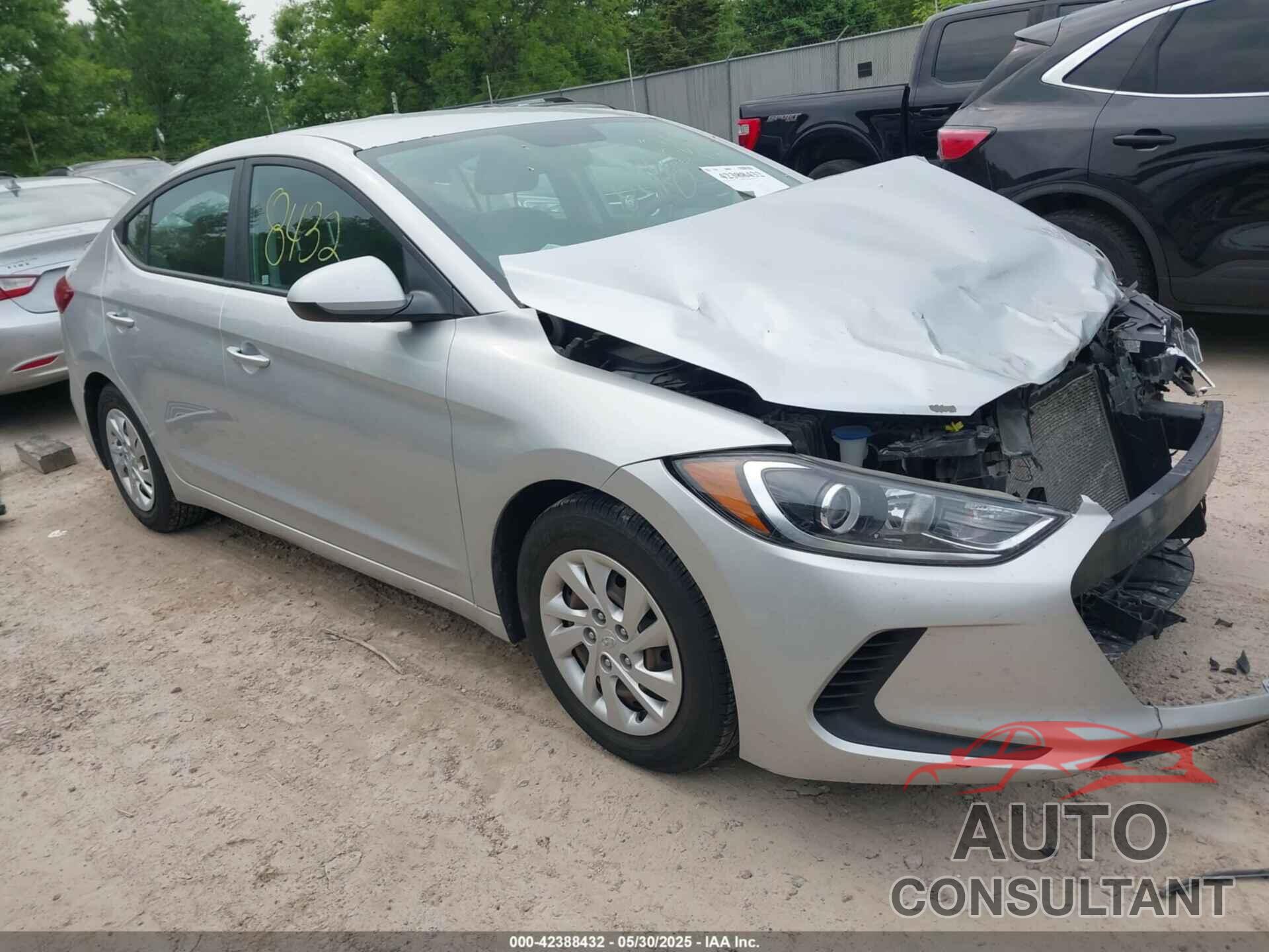 HYUNDAI ELANTRA 2018 - 5NPD74LF2JH326553