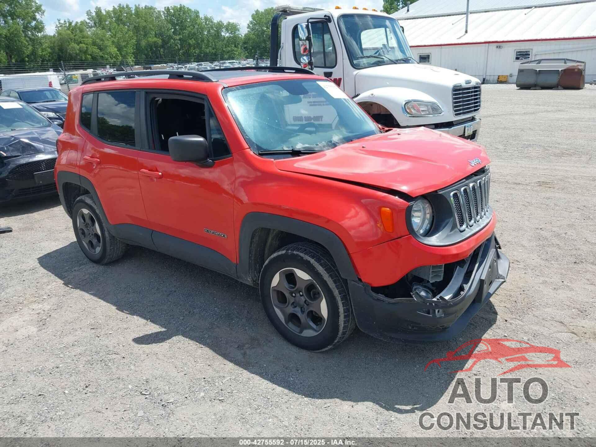 JEEP RENEGADE 2017 - ZACCJBAB0HPE49058