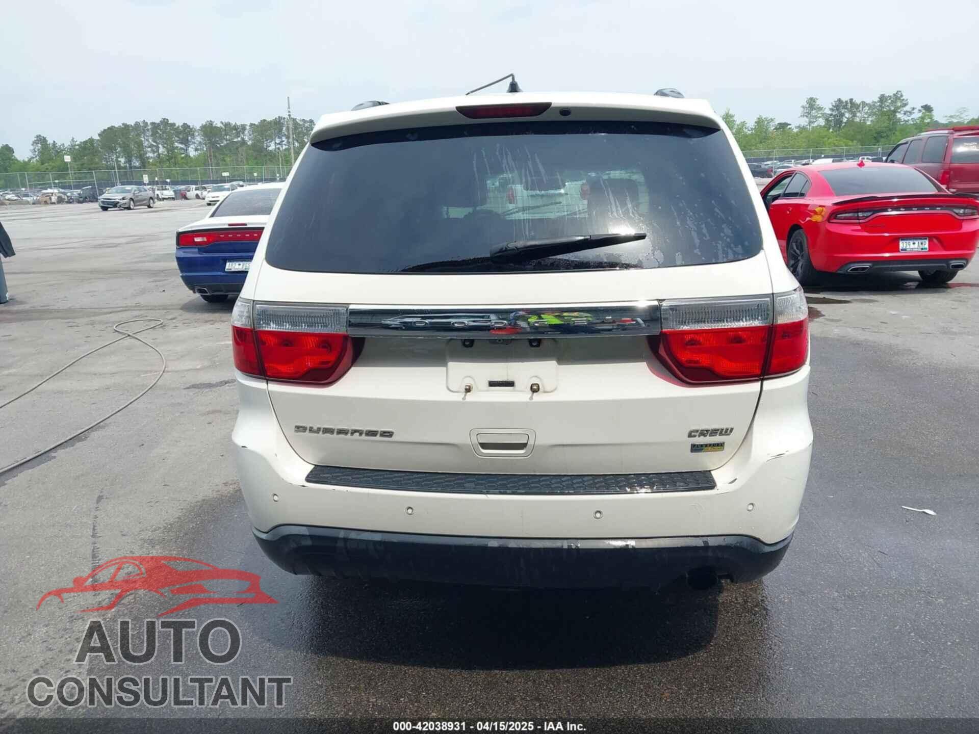 DODGE DURANGO 2012 - 1C4RDHDG9CC152766