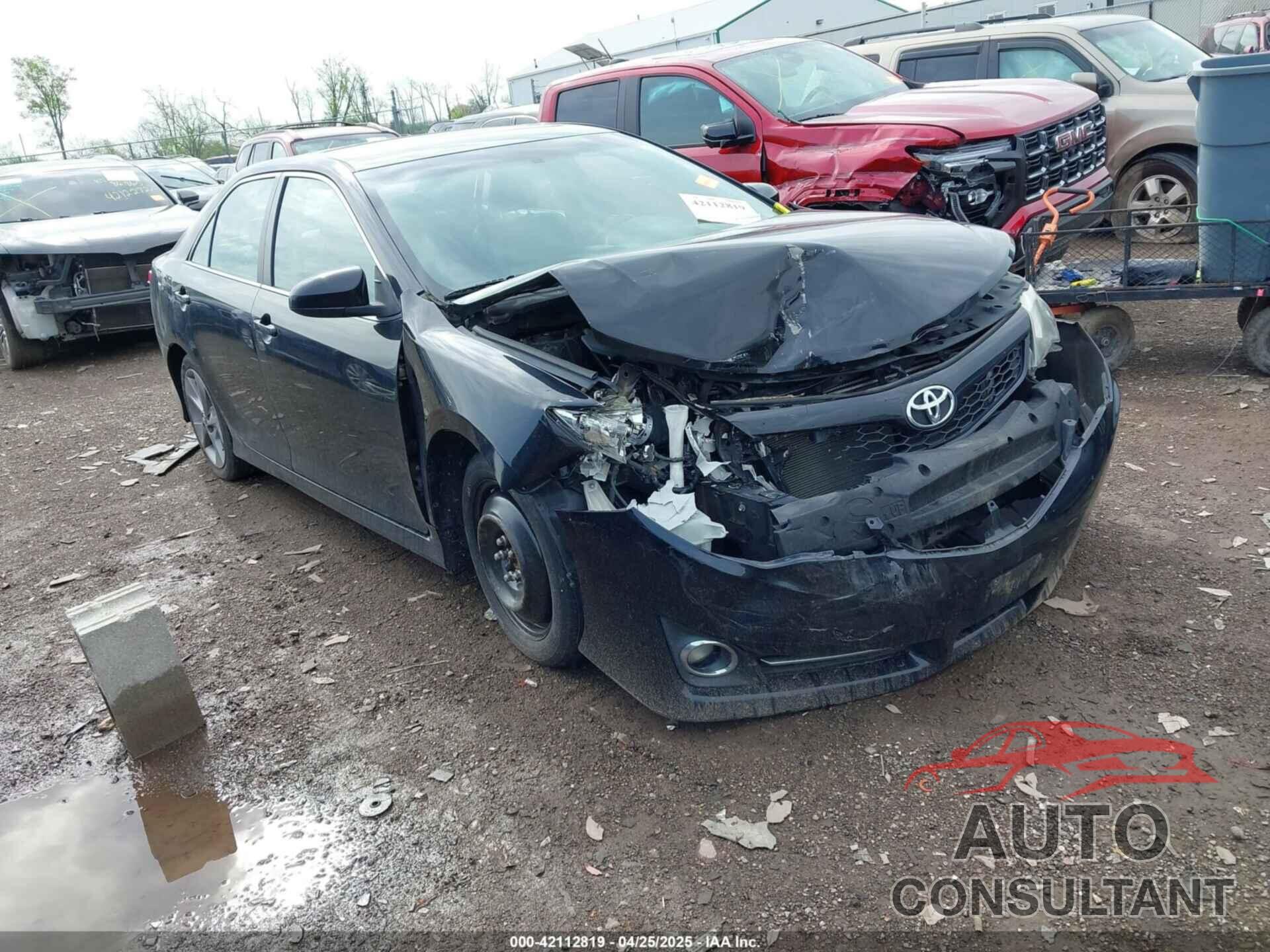 TOYOTA CAMRY 2012 - 4T1BF1FK0CU198996
