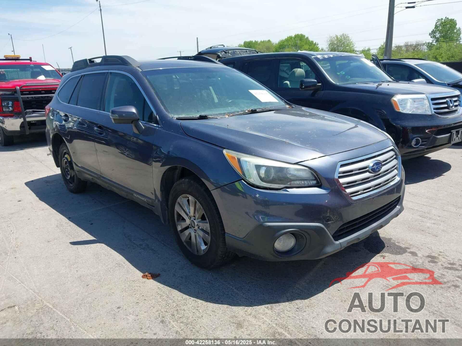 SUBARU OUTBACK 2015 - 4S4BSBFC4F3289953