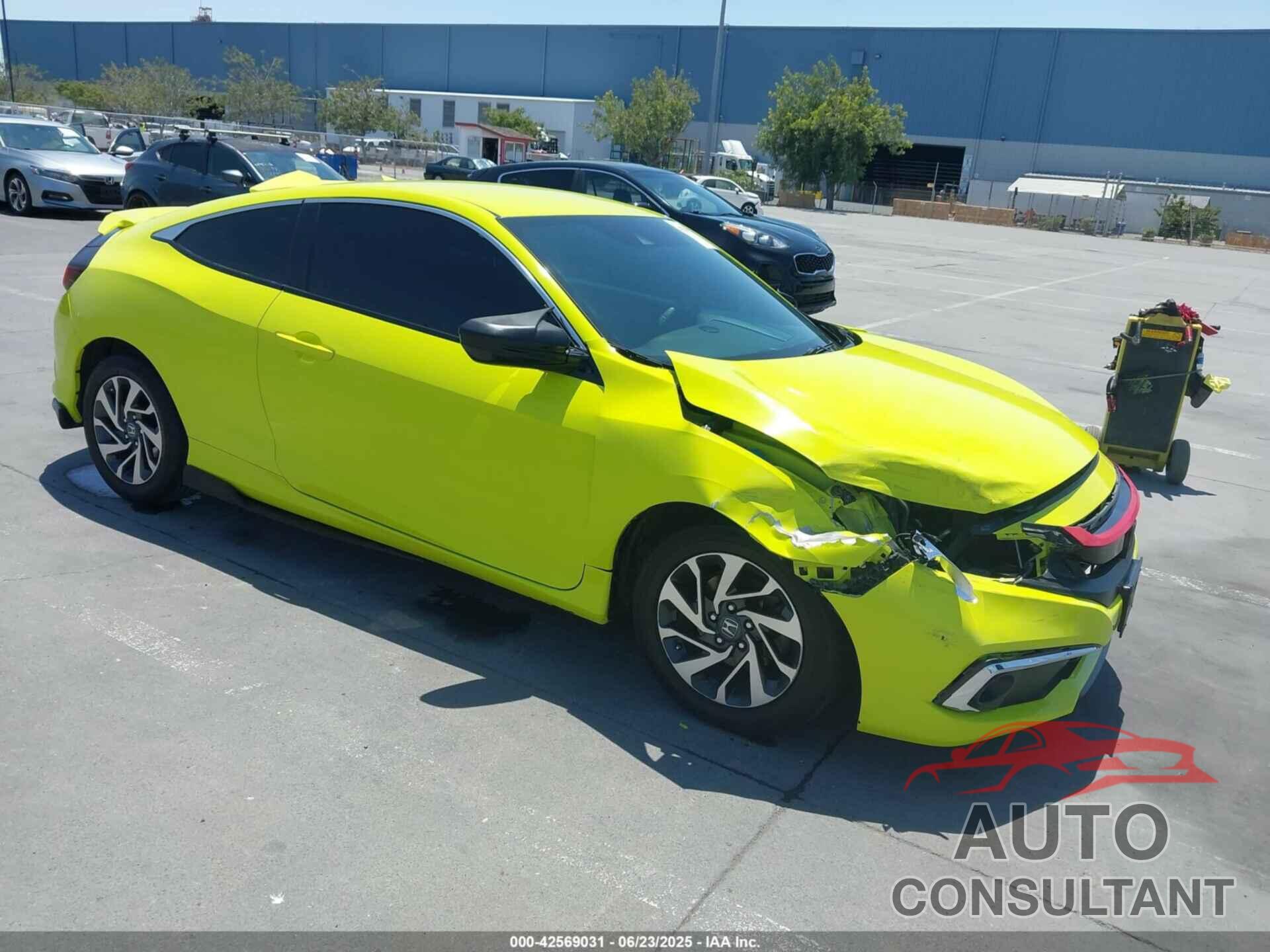 HONDA CIVIC 2019 - 2HGFC4B61KH306201