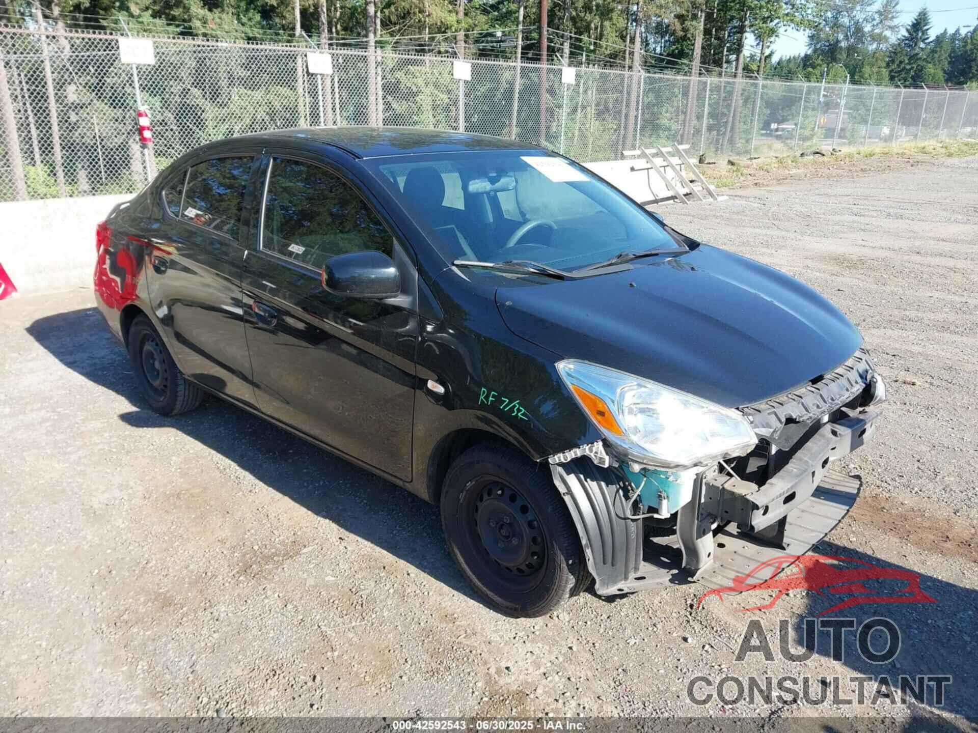 MITSUBISHI MIRAGE G4 2017 - ML32F3FJ3HHF14338