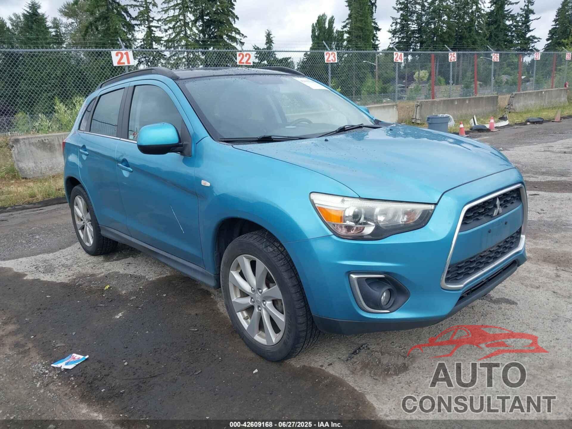 MITSUBISHI OUTLANDER SPORT 2013 - 4A4AR4AU7DE008357
