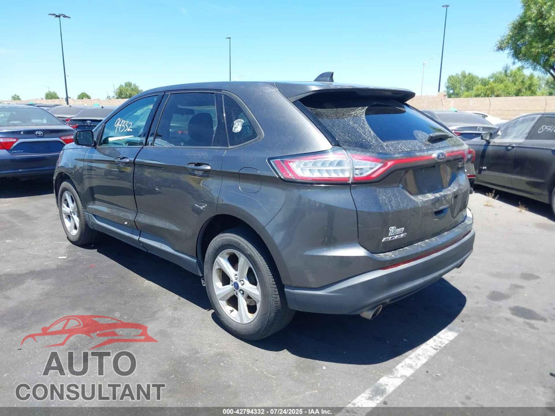 FORD EDGE 2017 - 2FMPK3G90HBB89236