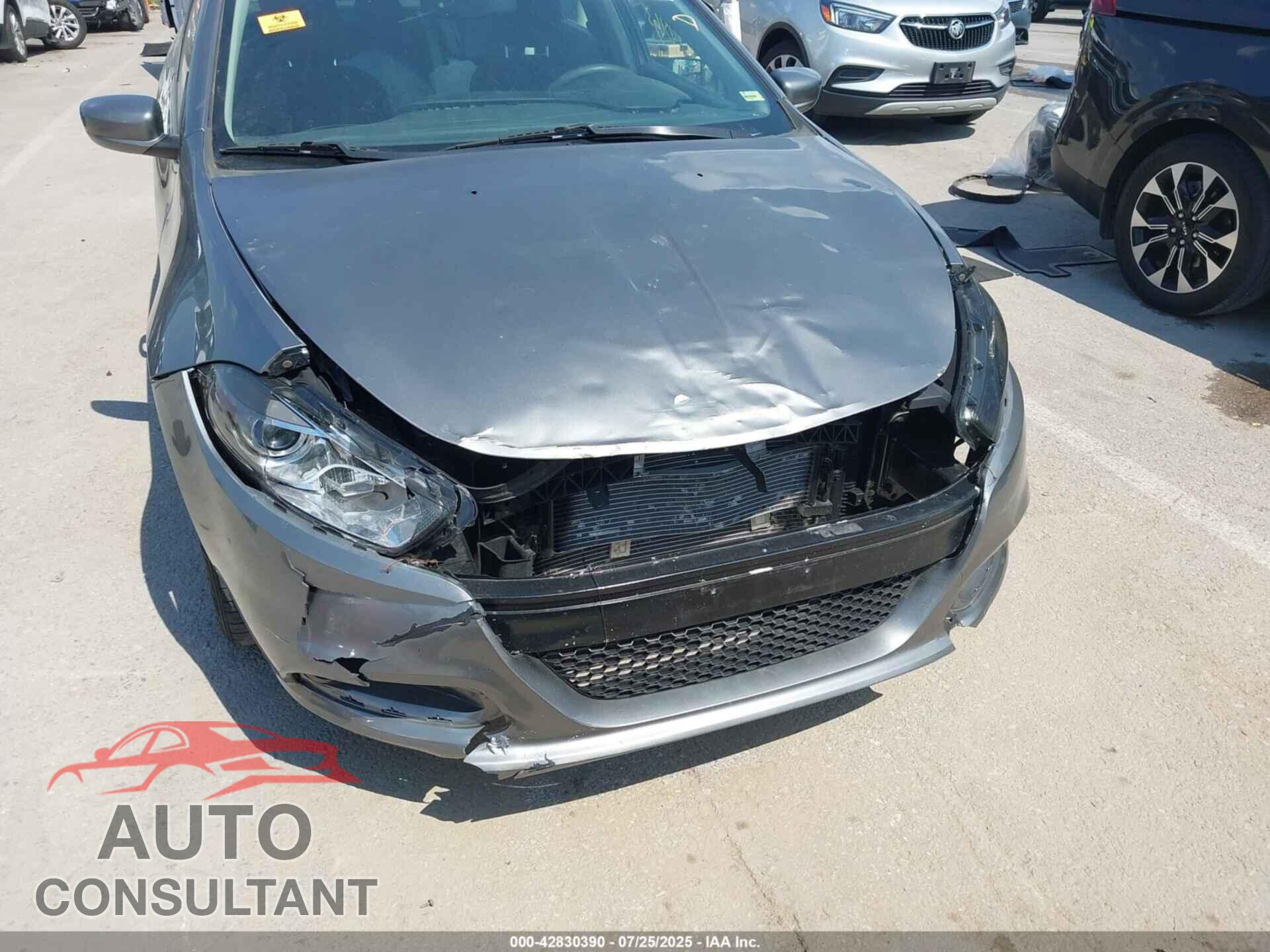 DODGE DART 2013 - 1C3CDFAA0DD103255