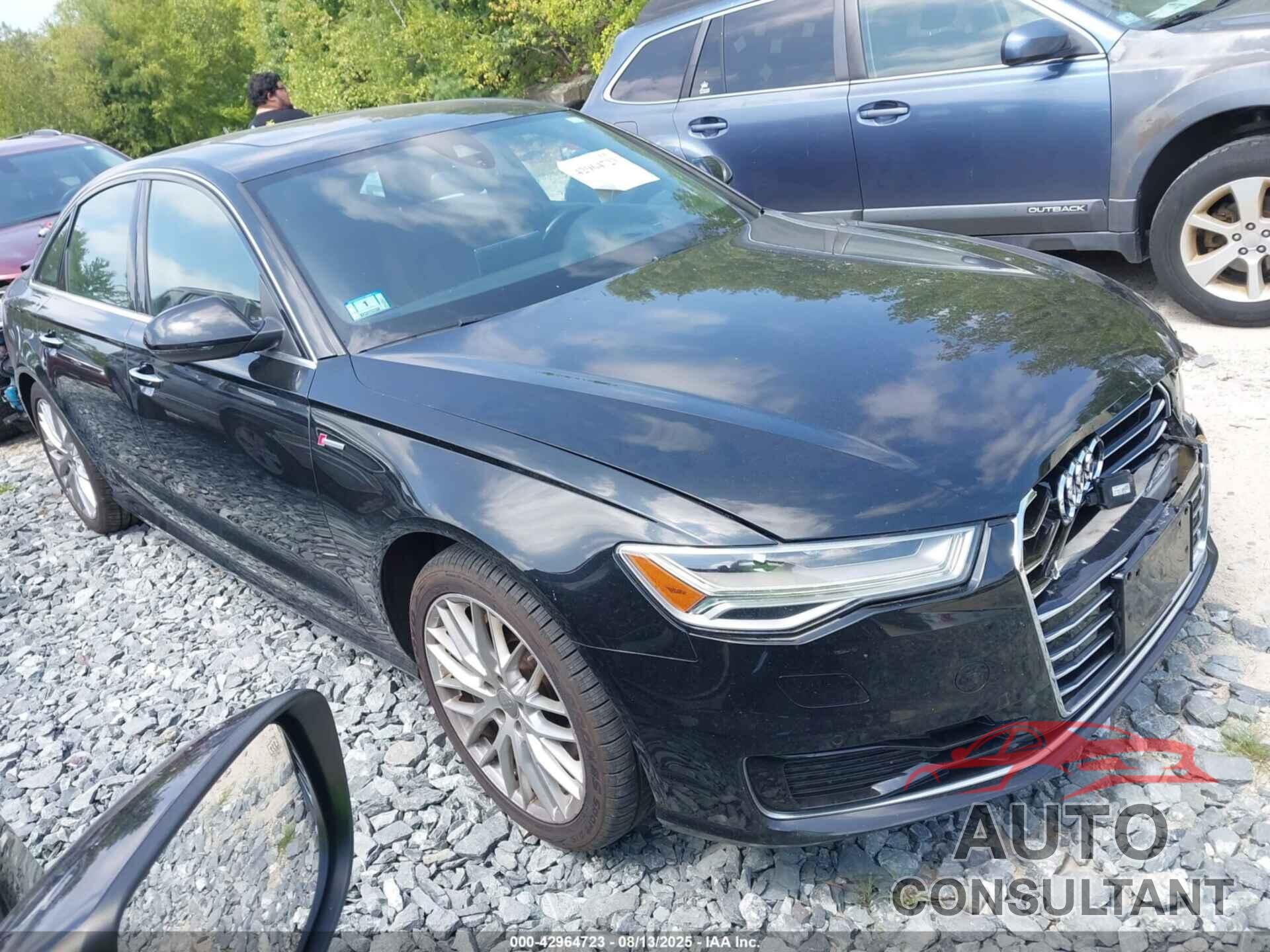 AUDI A6 2016 - WAUHGAFC9GN002927