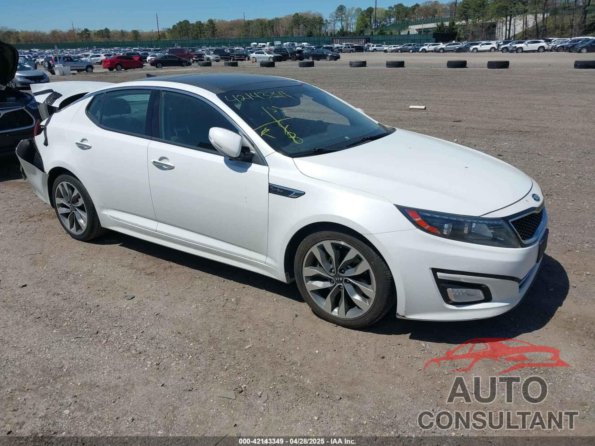 KIA OPTIMA 2014 - 5XXGR4A62EG283618