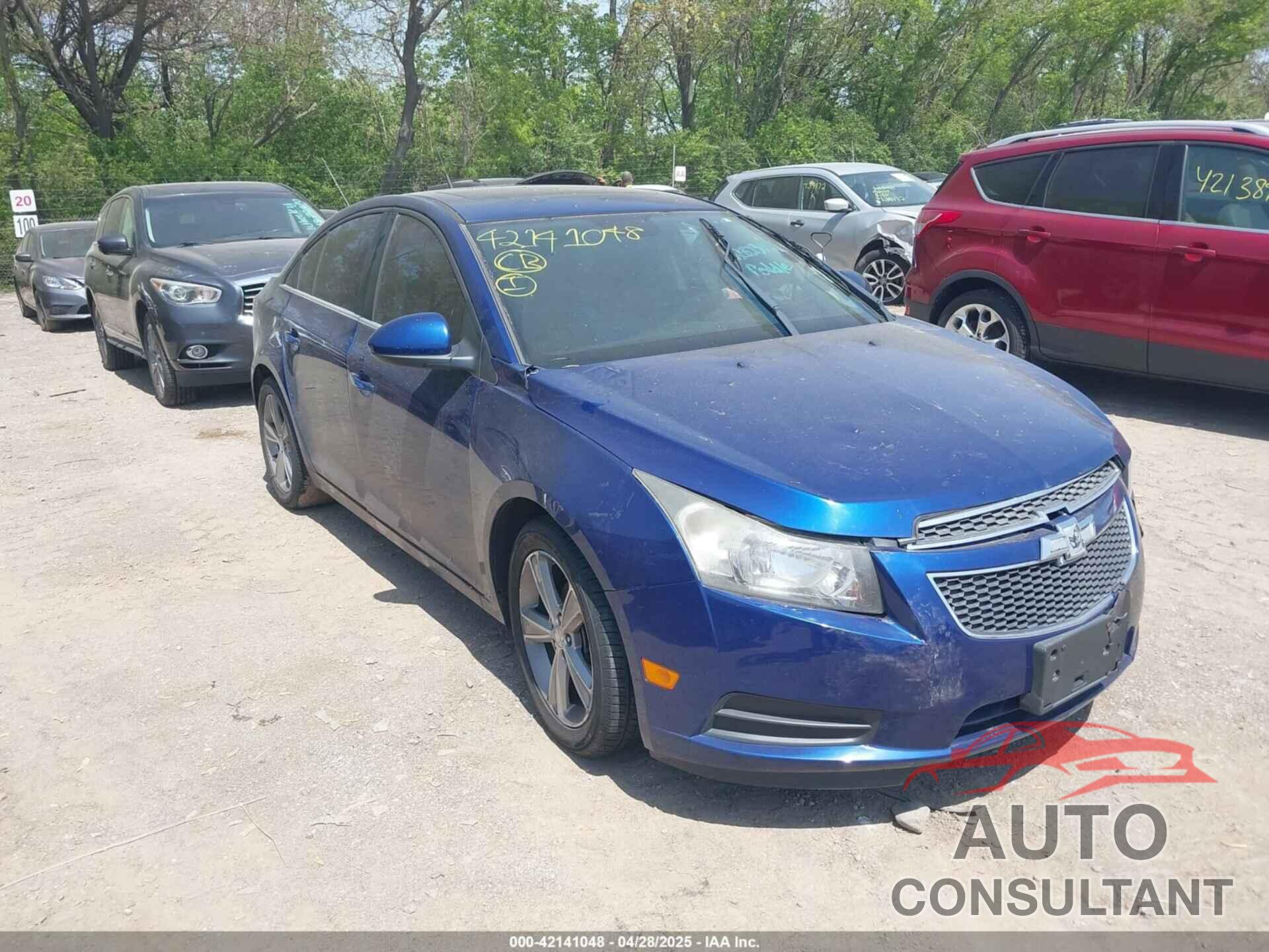 CHEVROLET CRUZE 2013 - 1G1PE5SB2D7285558