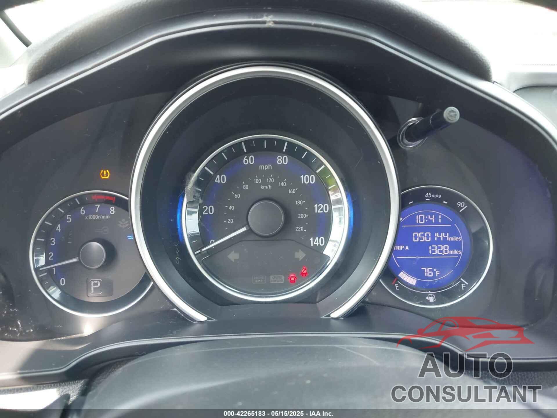 HONDA FIT 2016 - JHMGK5H7XGX014530