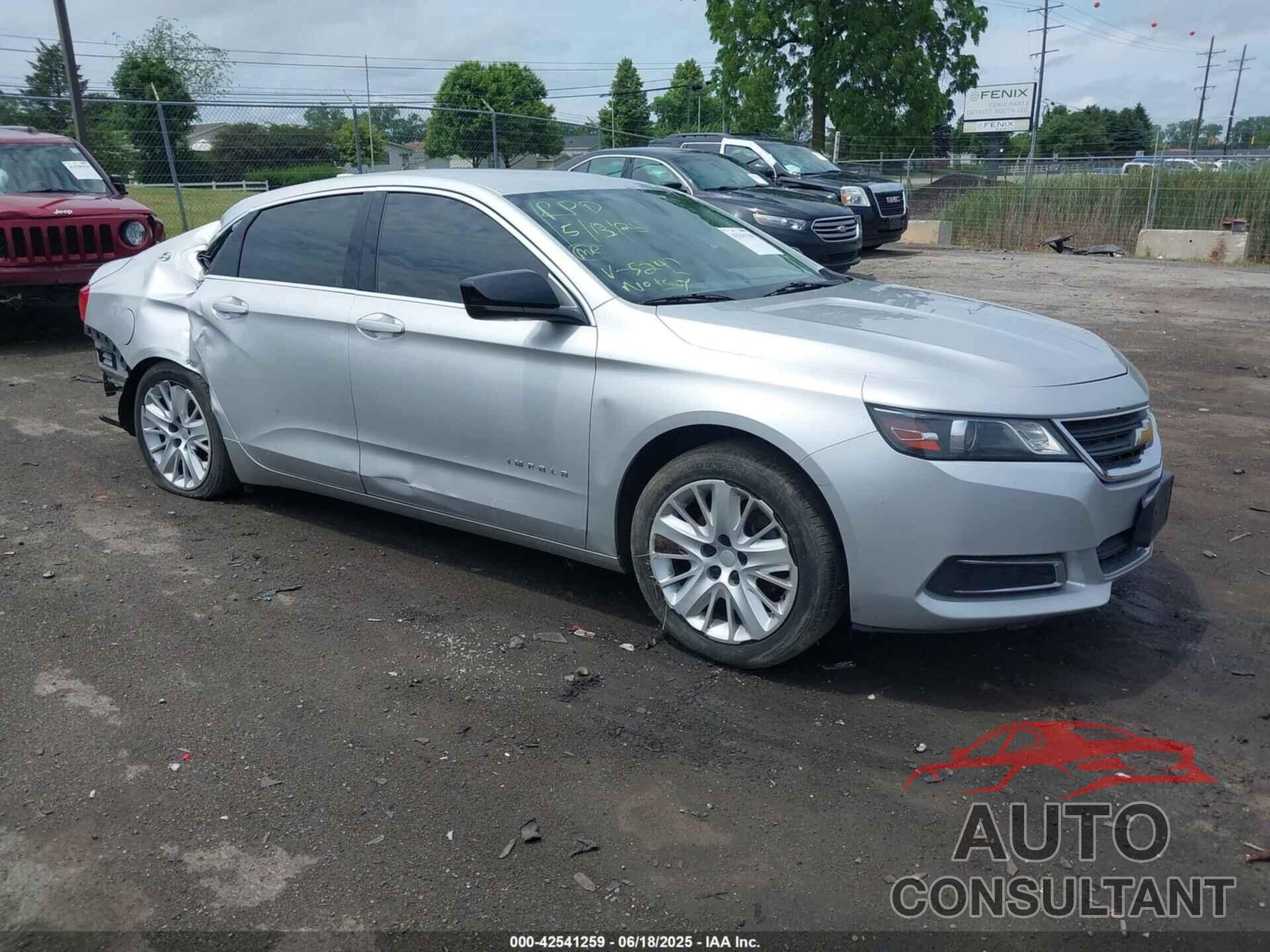 CHEVROLET IMPALA 2017 - 2G11X5SA1H9175242